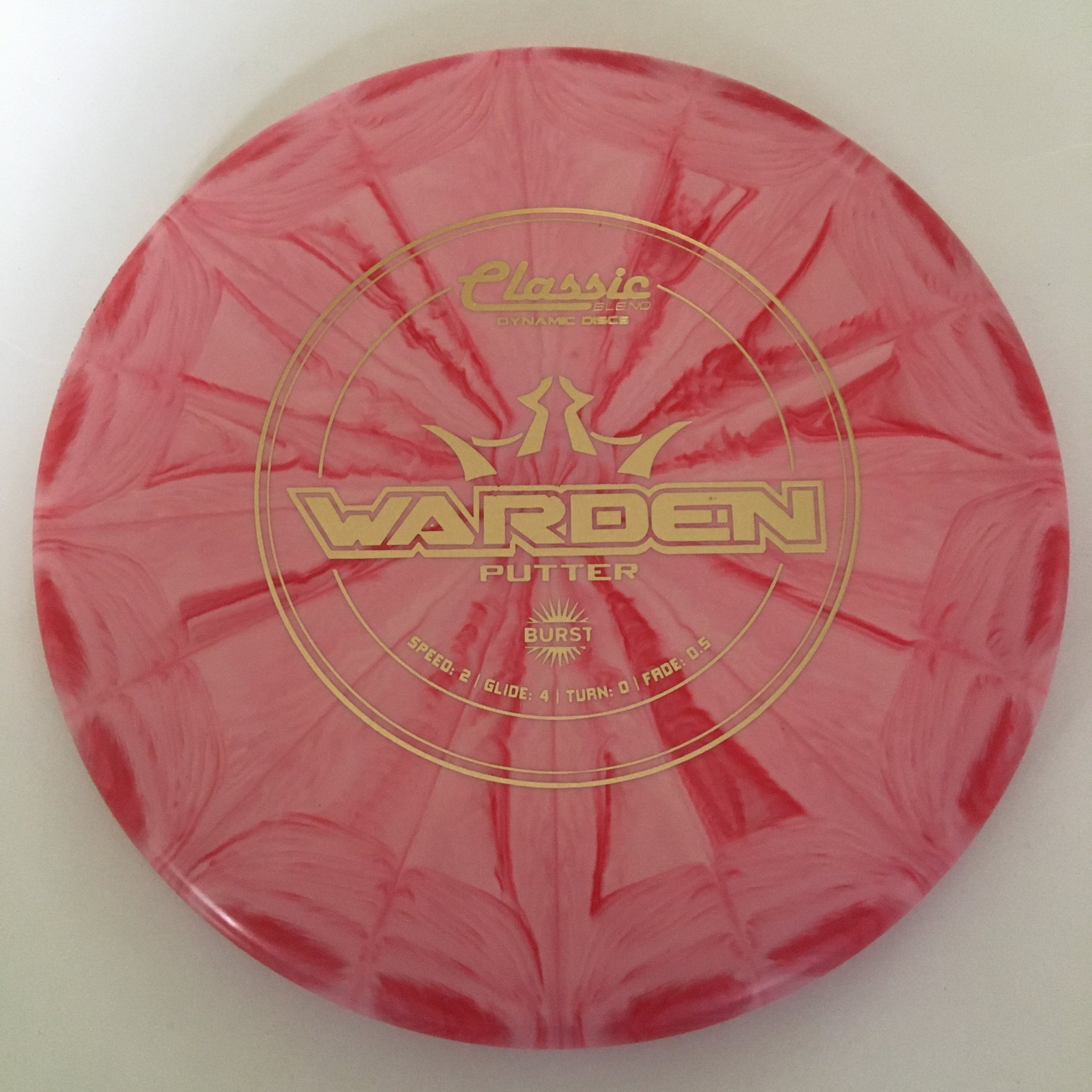 Dynamic Discs Classic Blend Burst Warden 2/4/0/0.5