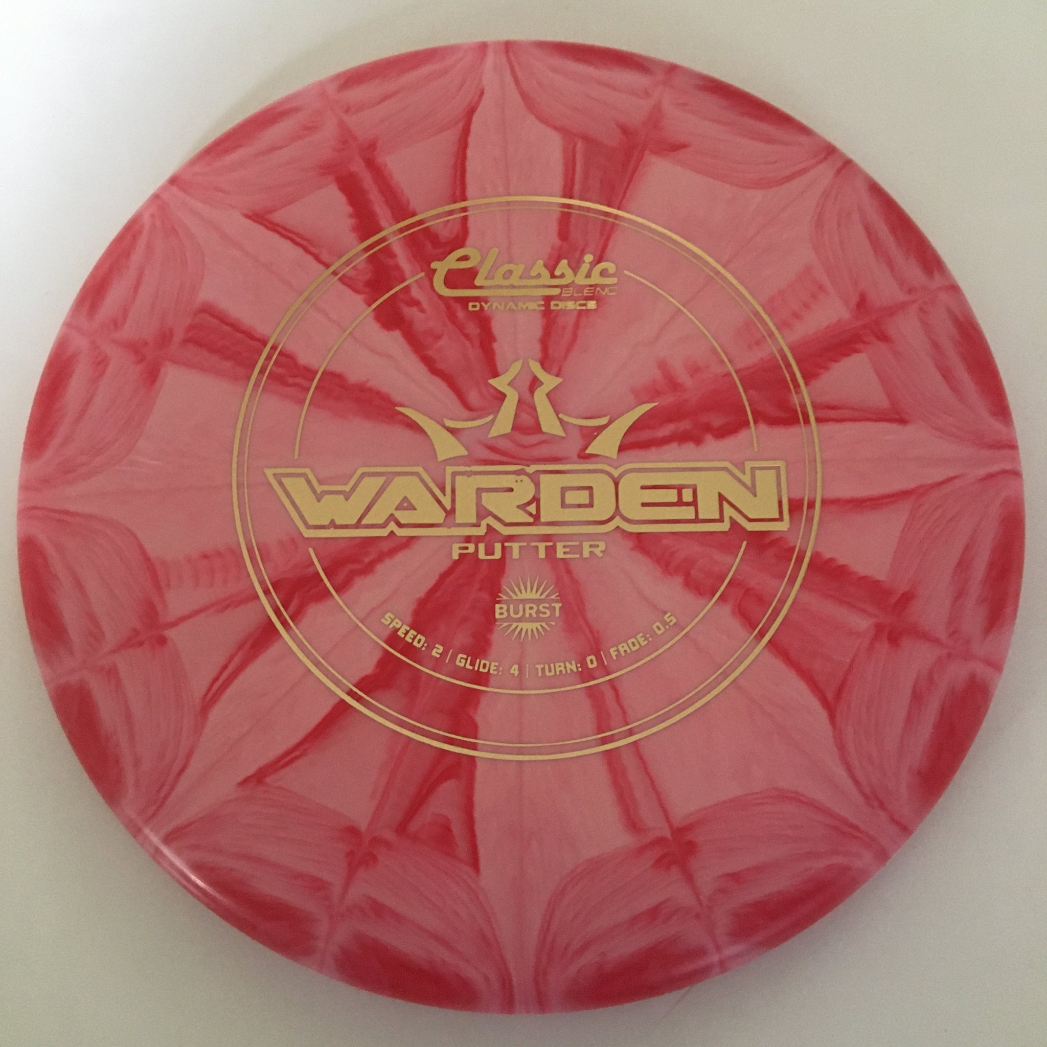 Dynamic Discs Classic Blend Burst Warden 2/4/0/0.5