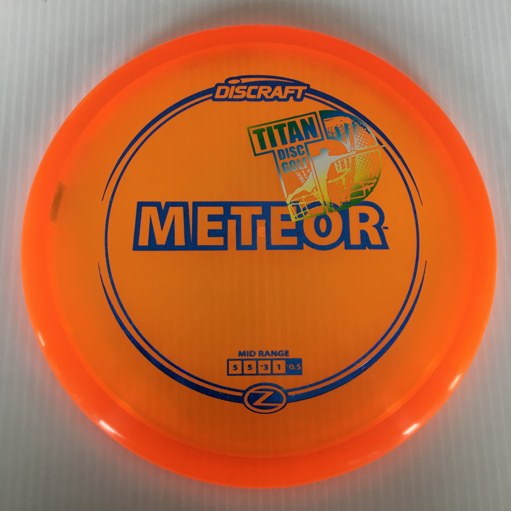 Discraft Z Meteor 5/5/-3/1 Titan Disc Golf Overstamp