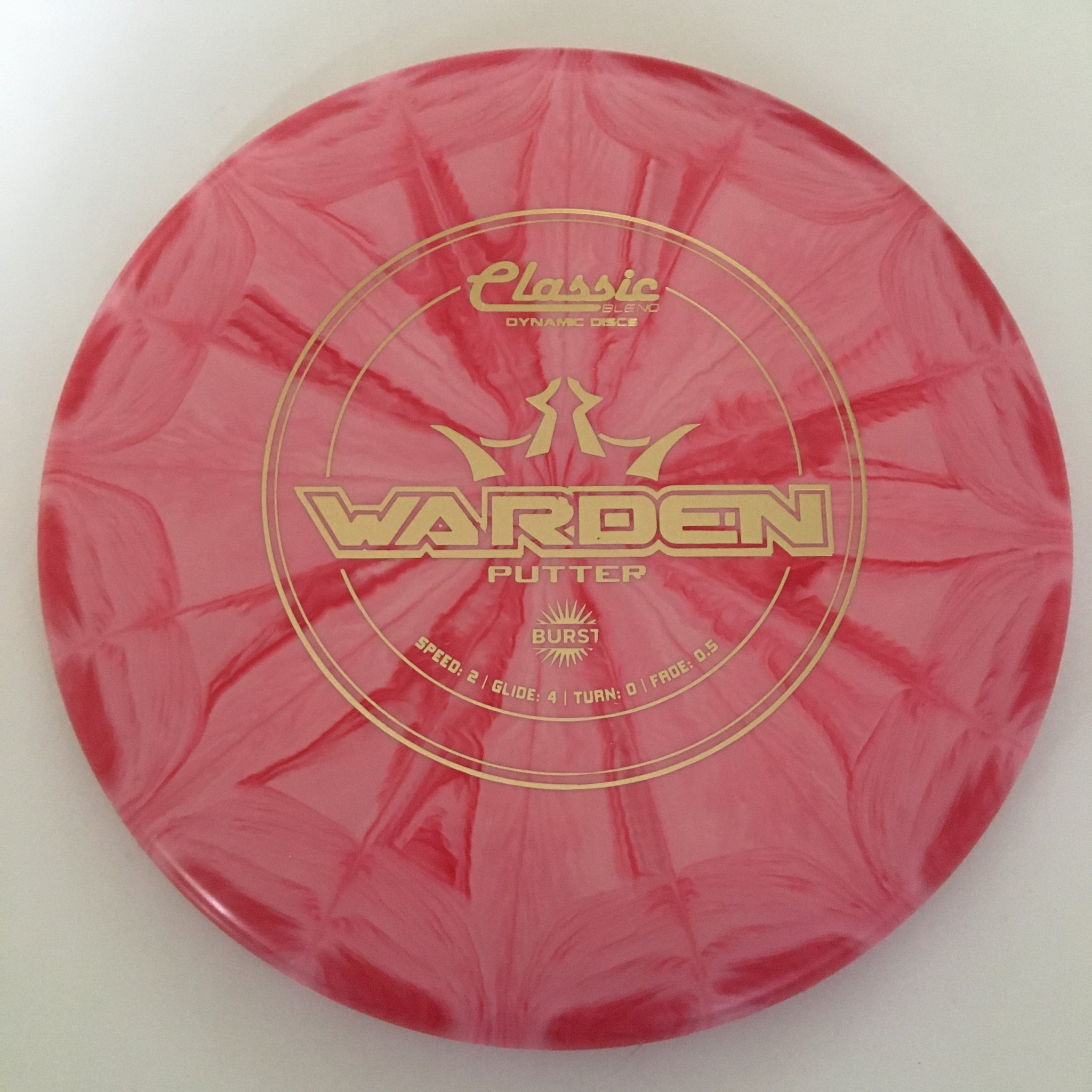 Dynamic Discs Classic Blend Burst Warden 2/4/0/0.5