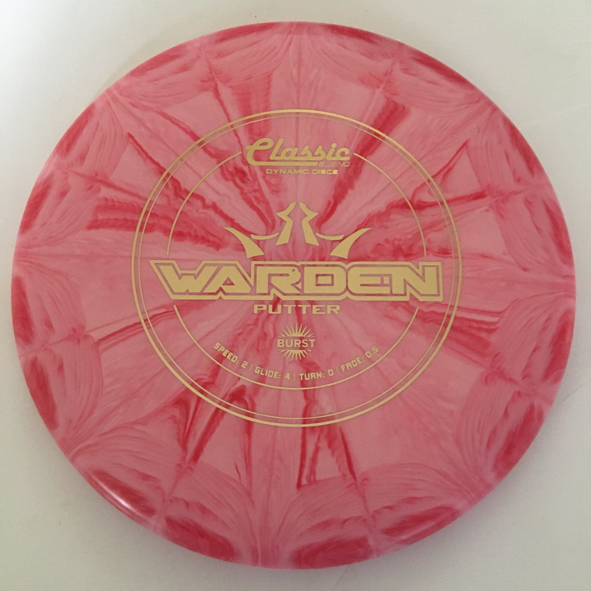 Dynamic Discs Classic Blend Burst Warden 2/4/0/0.5