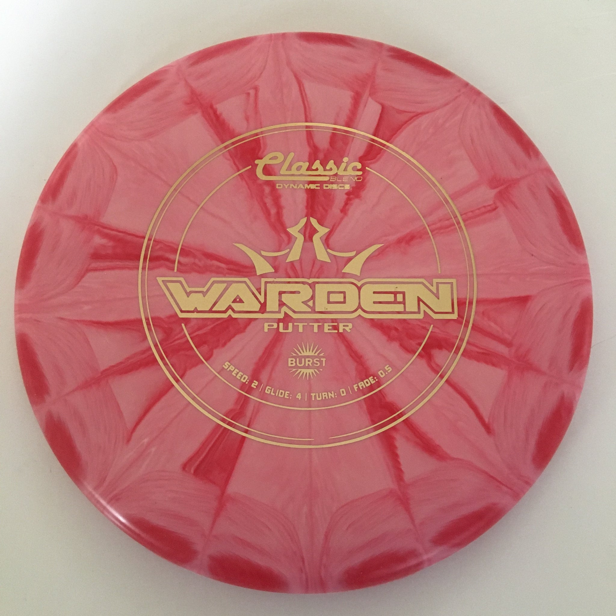 Dynamic Discs Classic Blend Burst Warden 2/4/0/0.5