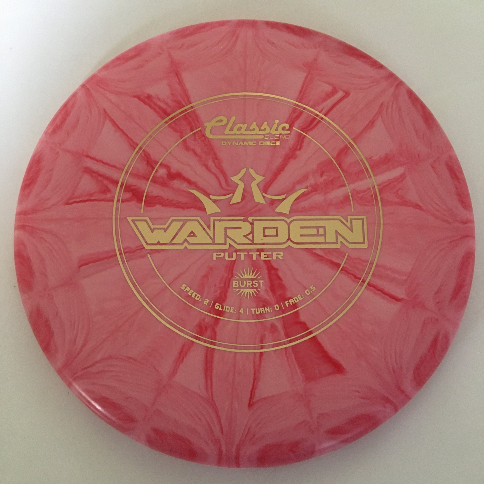 Dynamic Discs Classic Blend Burst Warden 2/4/0/0.5