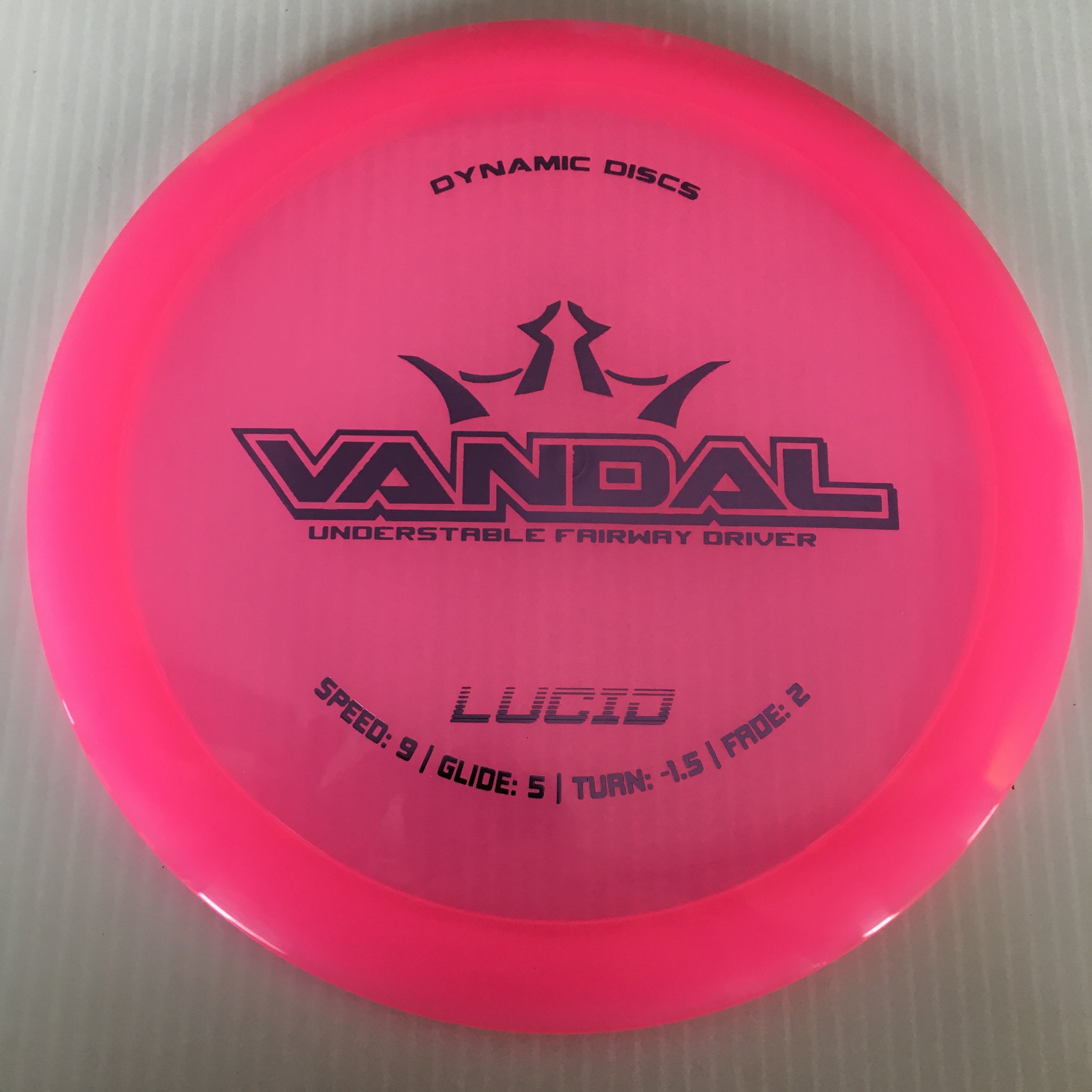 Dynamic Discs Lucid Vandal 9/5/-1.5/2