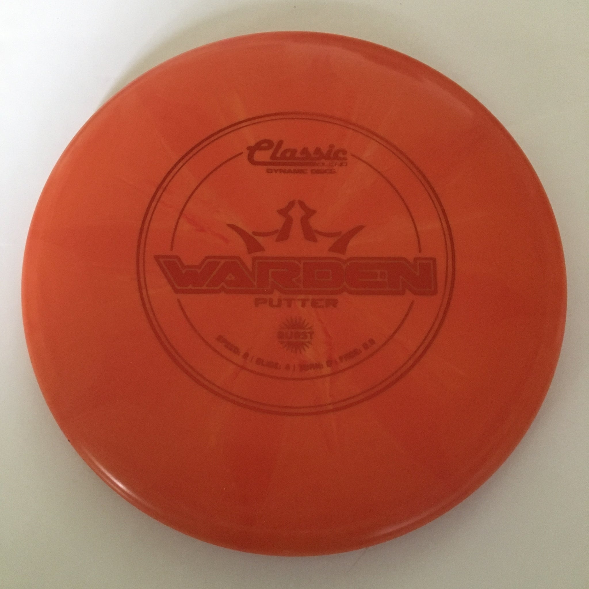 Dynamic Discs Classic Blend Burst Warden 2/4/0/0.5