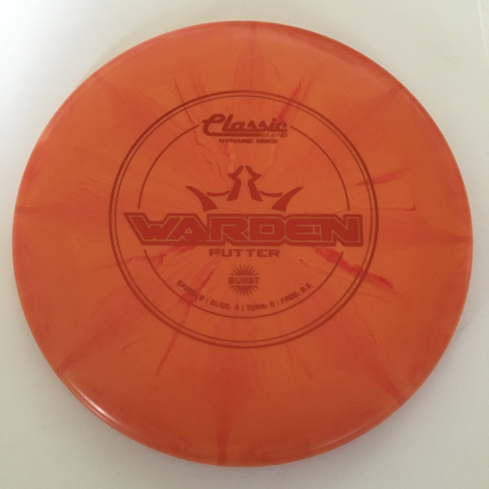 Dynamic Discs Classic Blend Burst Warden 2/4/0/0.5