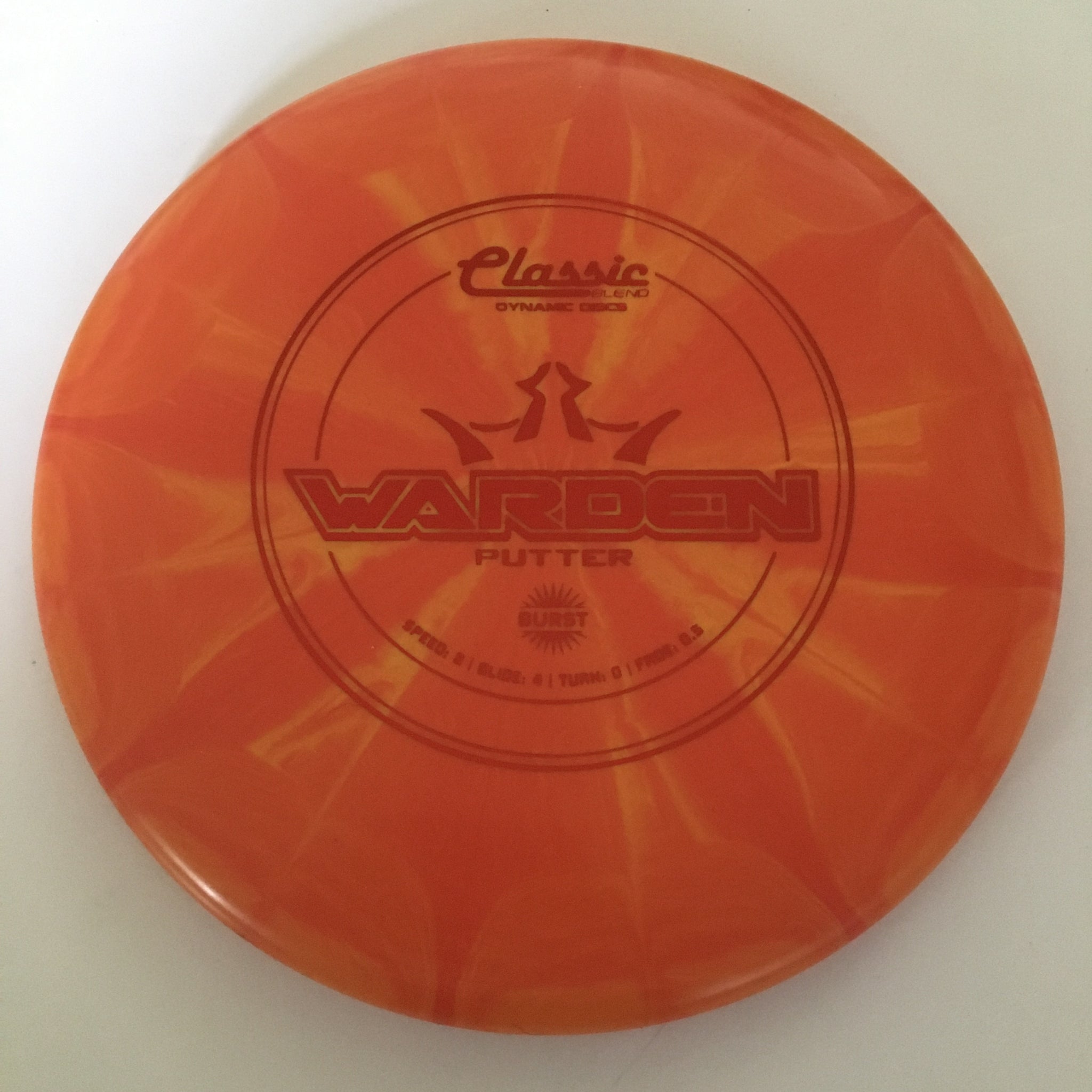 Dynamic Discs Classic Blend Burst Warden 2/4/0/0.5