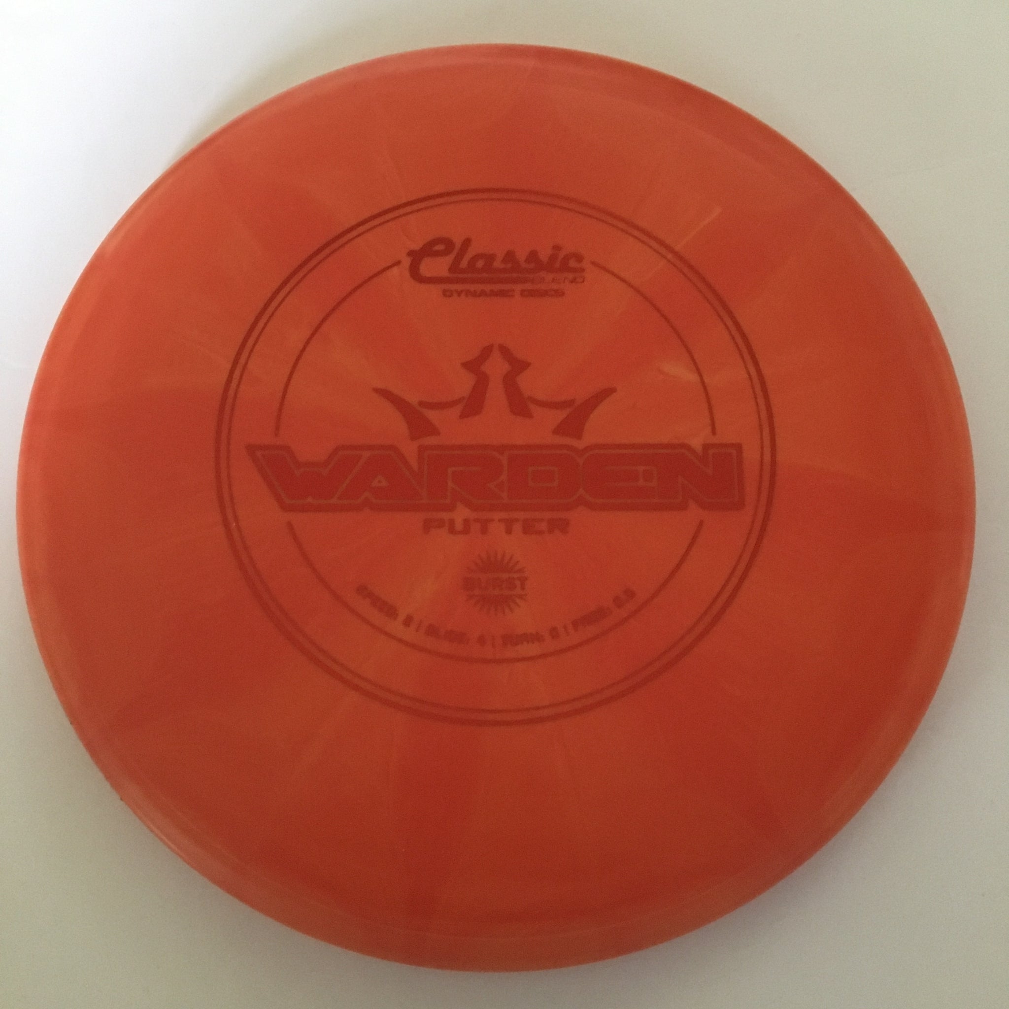 Dynamic Discs Classic Blend Burst Warden 2/4/0/0.5
