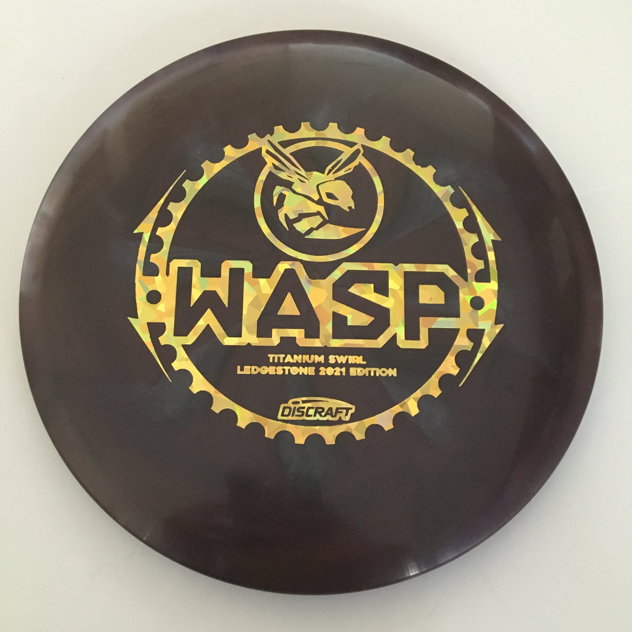 Discraft 2021 Ledgestone Titanium Swirl Wasp 5/3/0/2