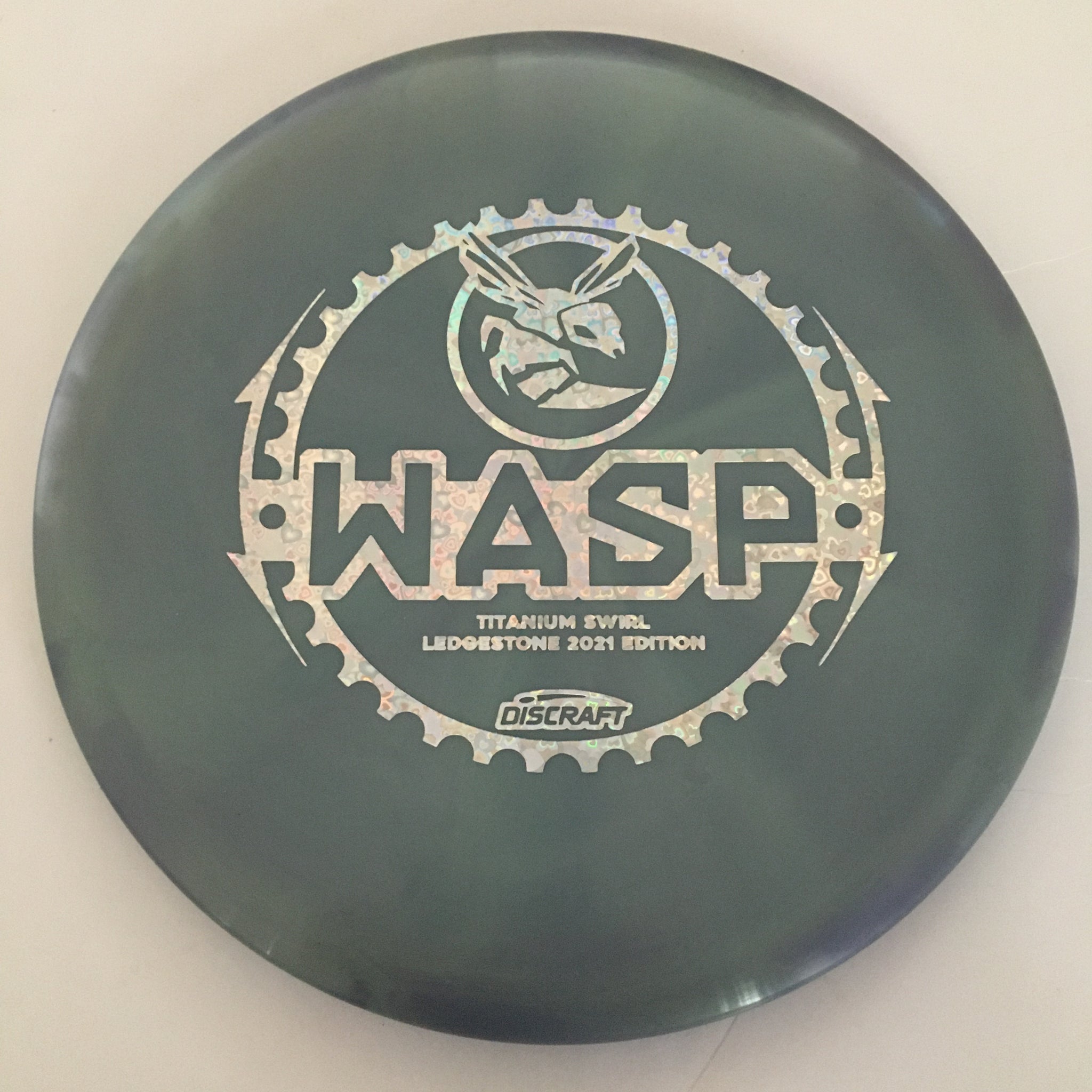 Discraft 2021 Ledgestone Titanium Swirl Wasp 5/3/0/2