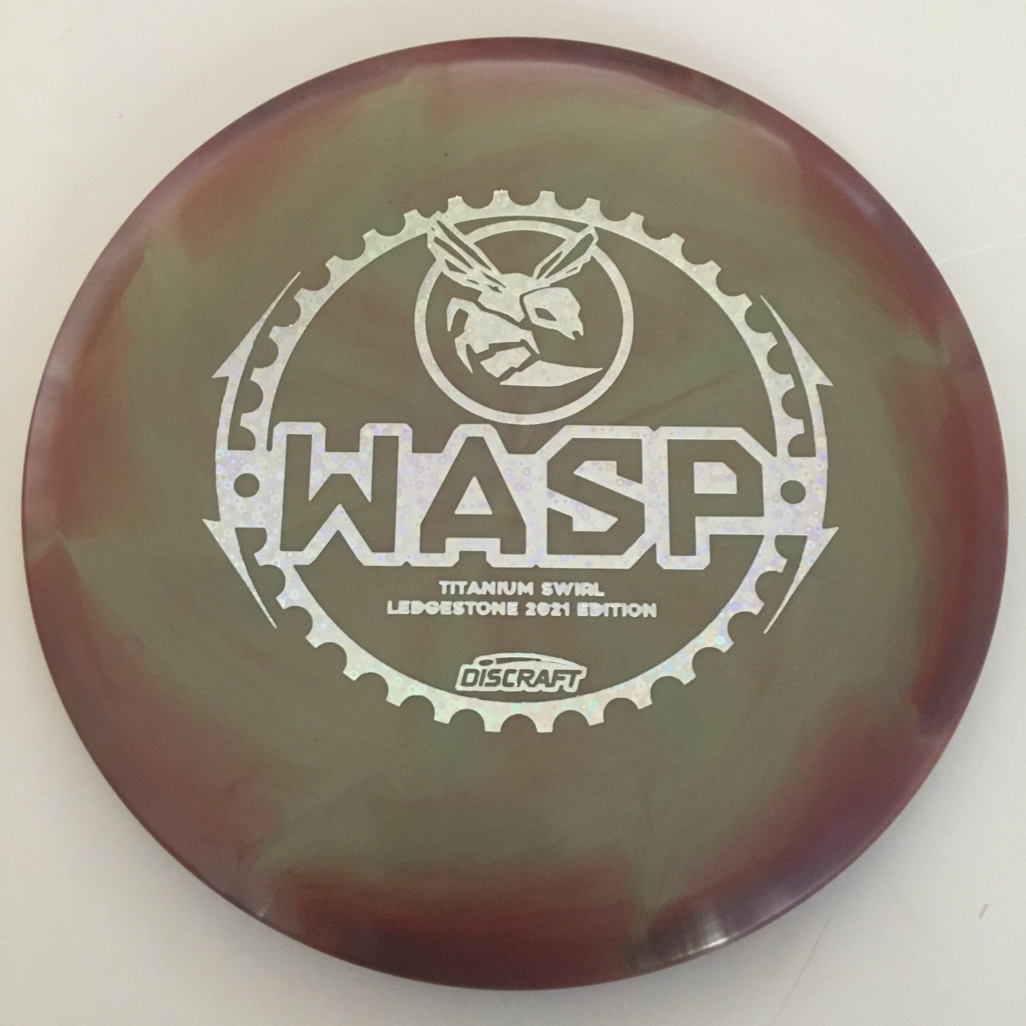 Discraft 2021 Ledgestone Titanium Swirl Wasp 5/3/0/2