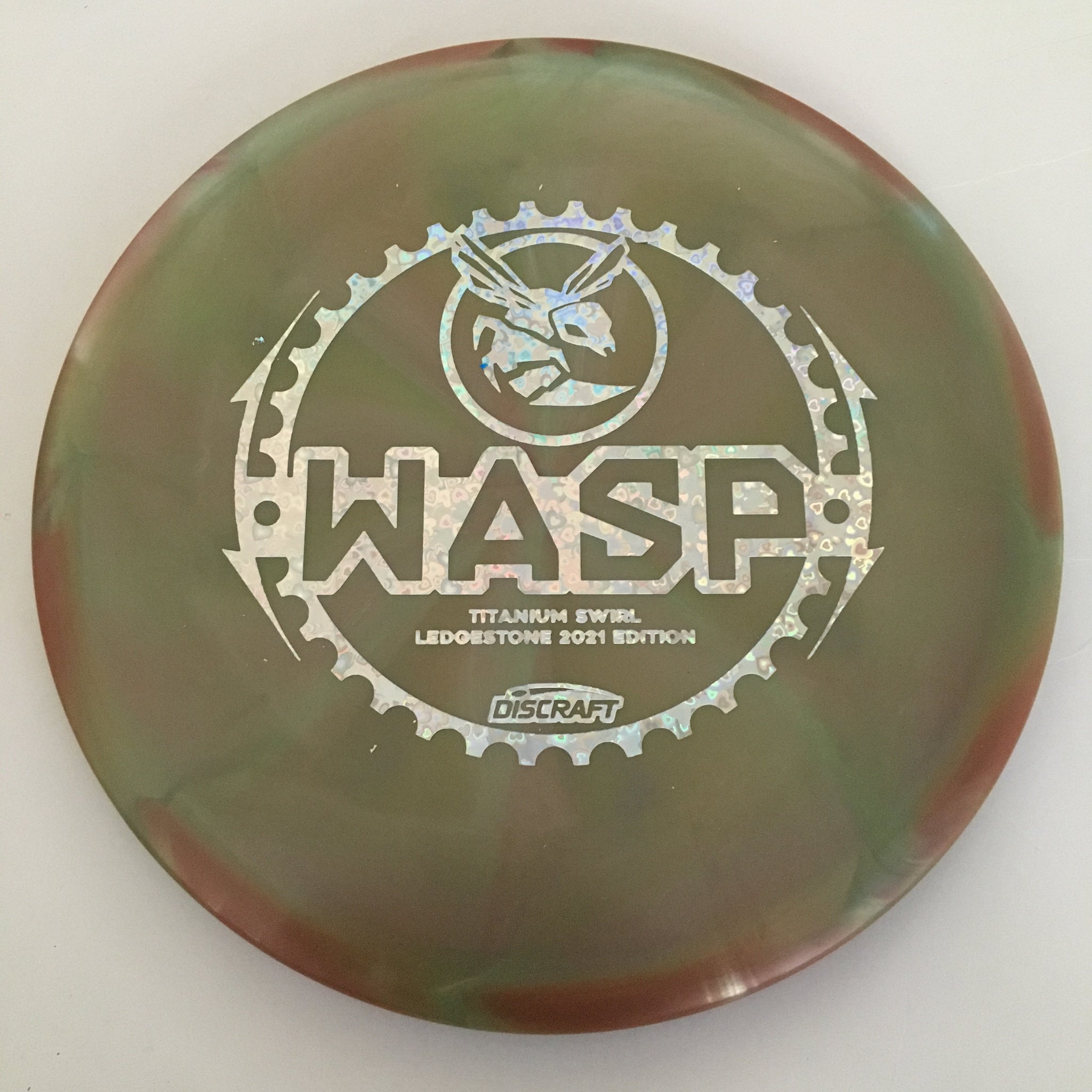Discraft 2021 Ledgestone Titanium Swirl Wasp 5/3/0/2