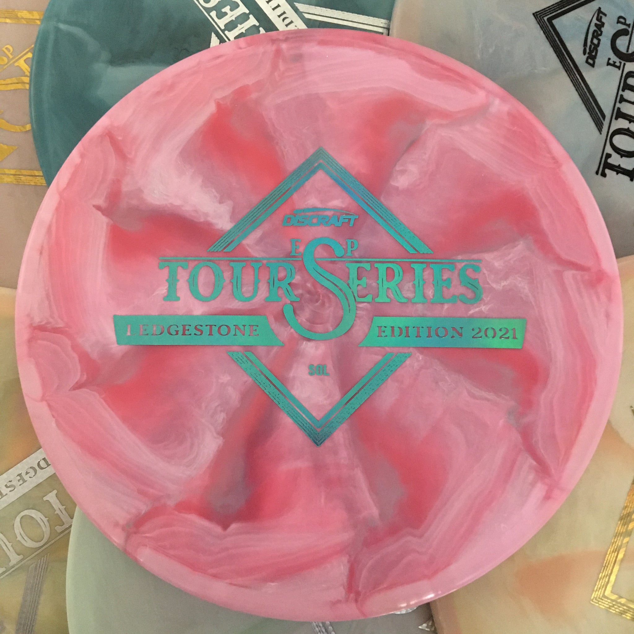 Discraft 2021 Ledgestone Tour Series ESP Sol 4/5/-3/0