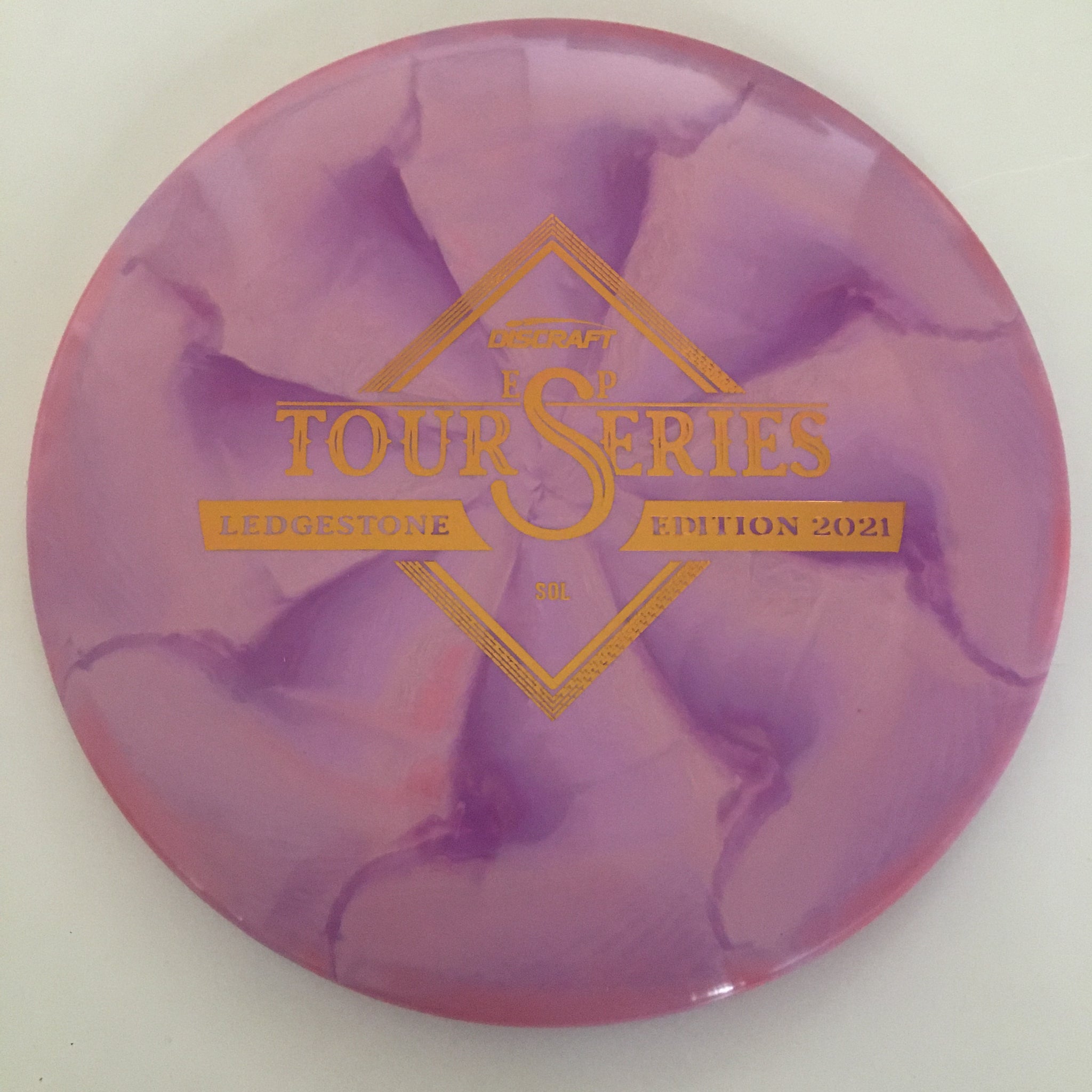 Discraft 2021 Ledgestone Tour Series ESP Sol 4/5/-3/0