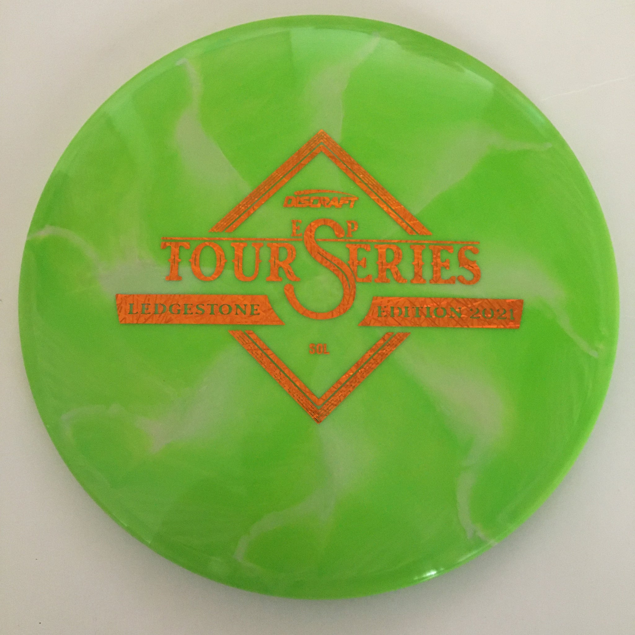 Discraft 2021 Ledgestone Tour Series ESP Sol 4/5/-3/0
