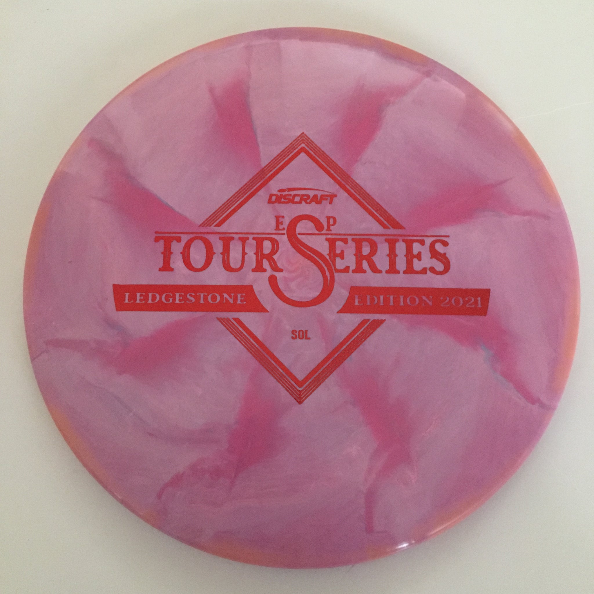Discraft 2021 Ledgestone Tour Series ESP Sol 4/5/-3/0