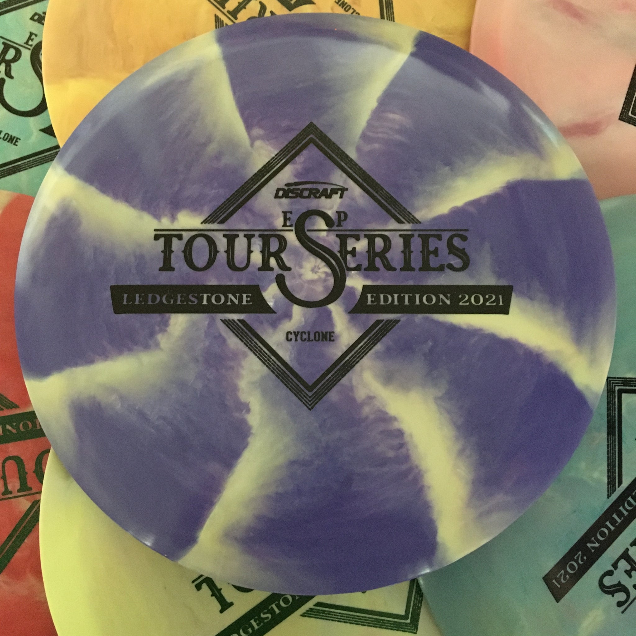 Discraft 2021 Ledgestone Tour Series ESP Cyclone 7/4/-1/2