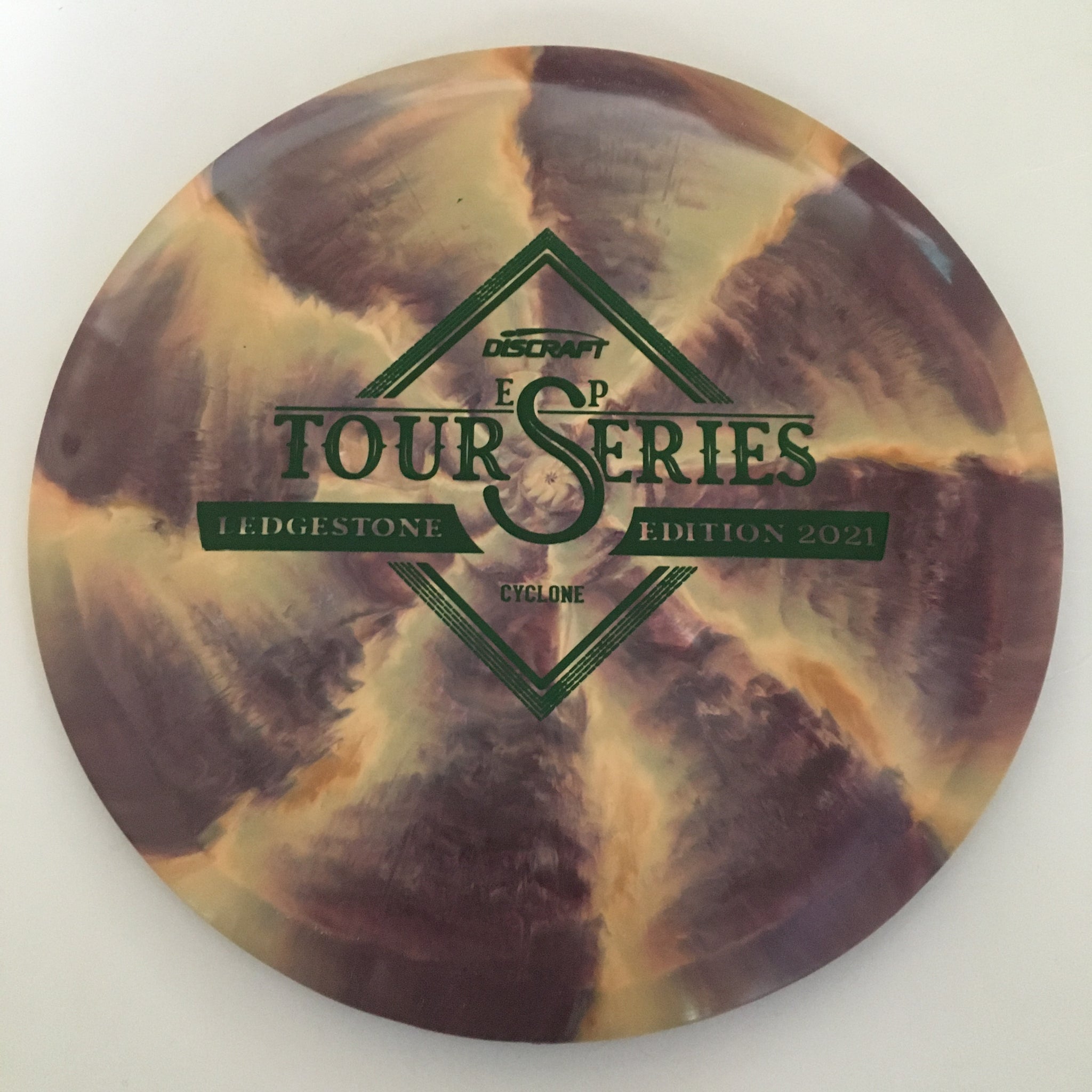Discraft 2021 Ledgestone Tour Series ESP Cyclone 7/4/-1/2