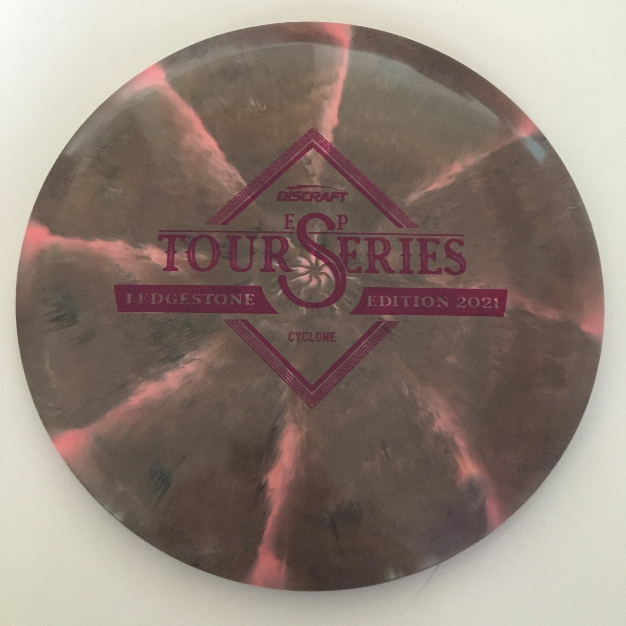 Discraft 2021 Ledgestone Tour Series ESP Cyclone 7/4/-1/2