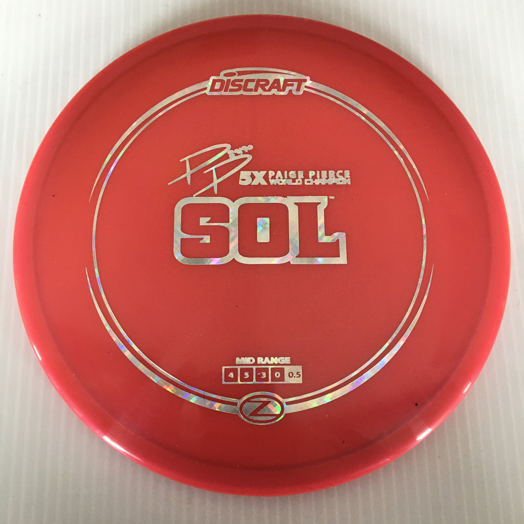 Discraft 5x Paige Pierce Z Sol 4/5/-3/0