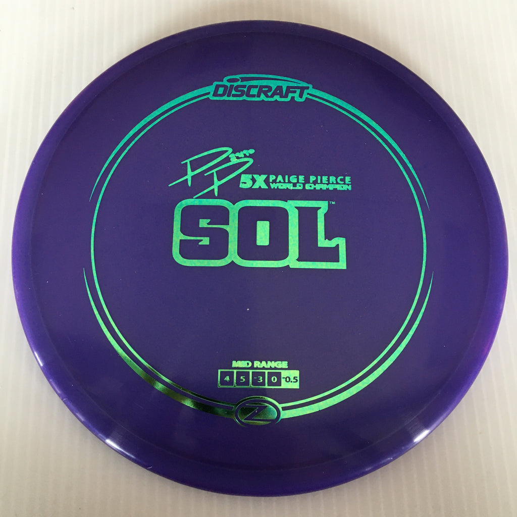 Discraft 5x Paige Pierce Z Sol 4/5/-3/0