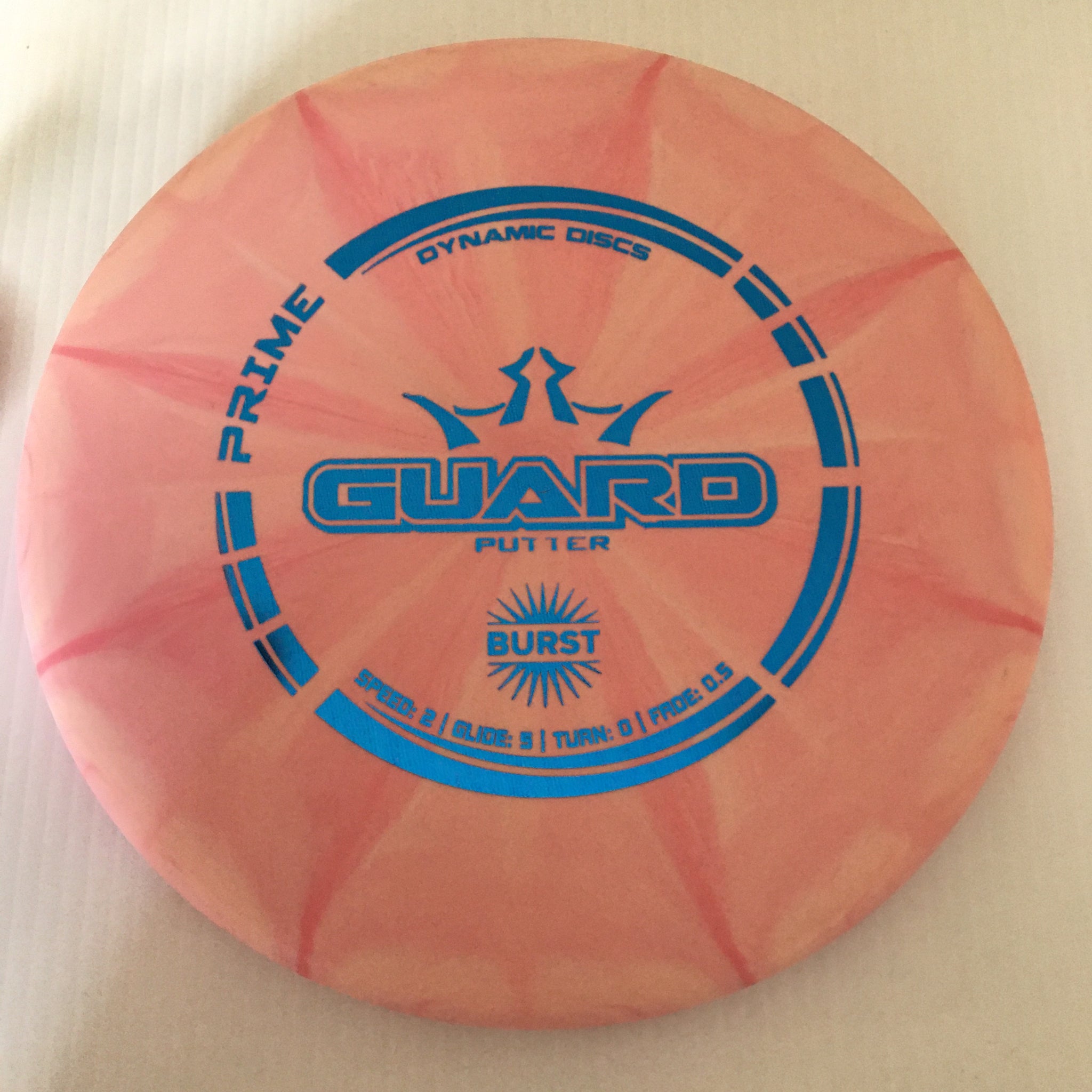Dynamic Discs Prime Burst Guard 2/5/0/0.5