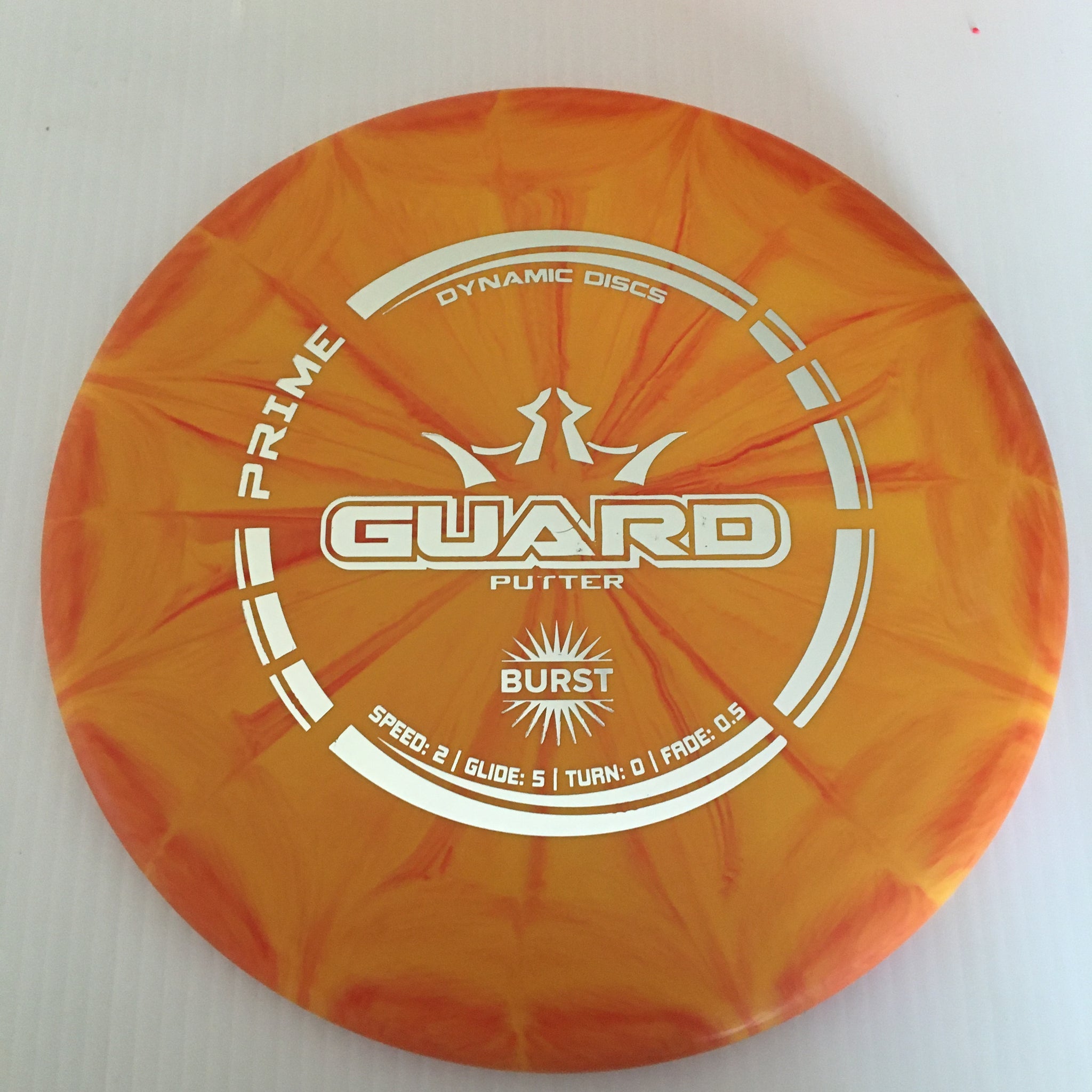 Dynamic Discs Prime Burst Guard 2/5/0/0.5