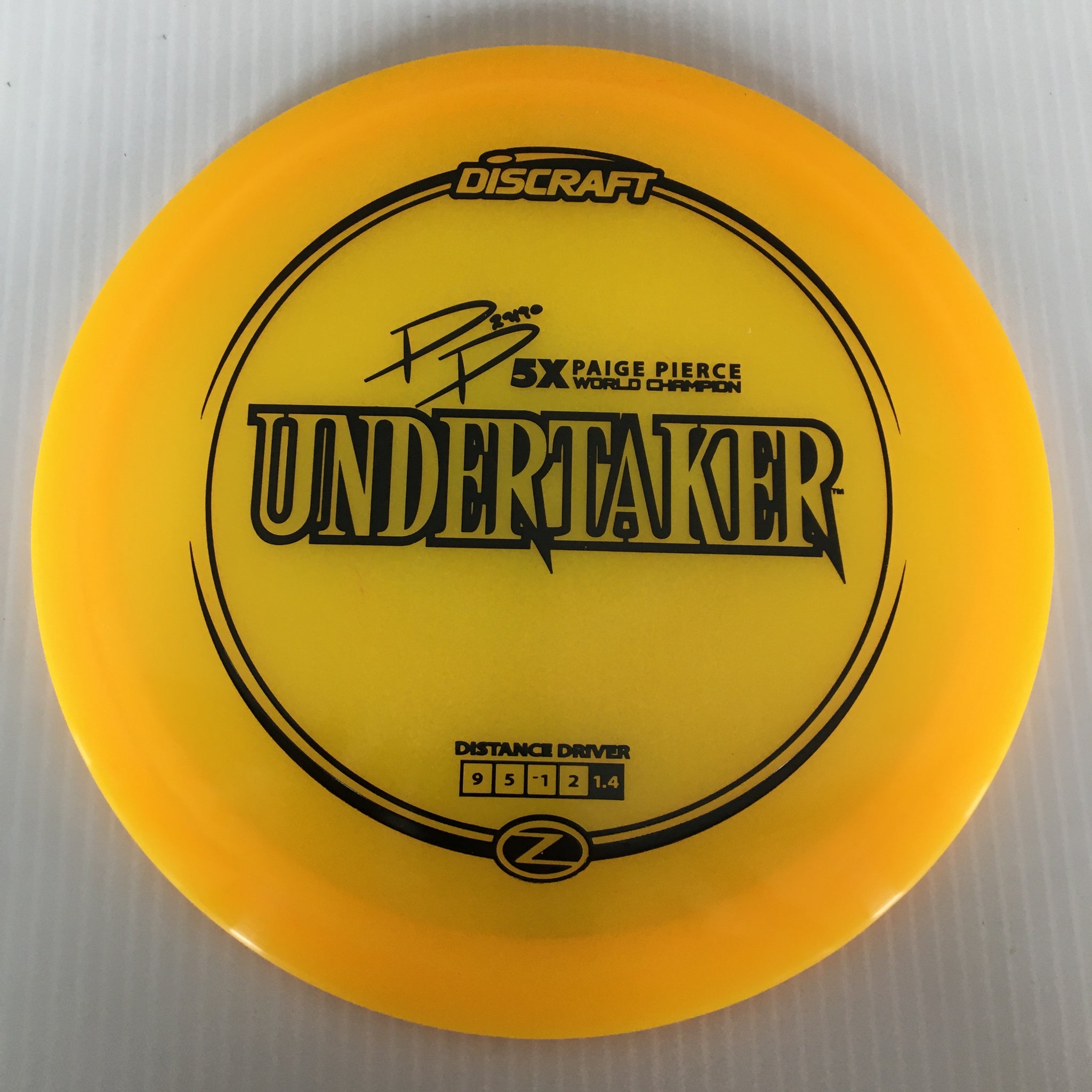 Discraft 5x Paige Pierce Z Undertaker 9/5/-1/2