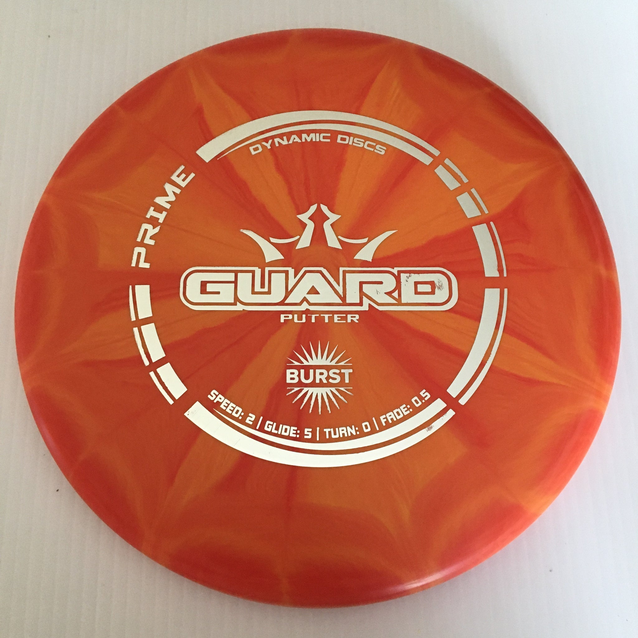 Dynamic Discs Prime Burst Guard 2/5/0/0.5