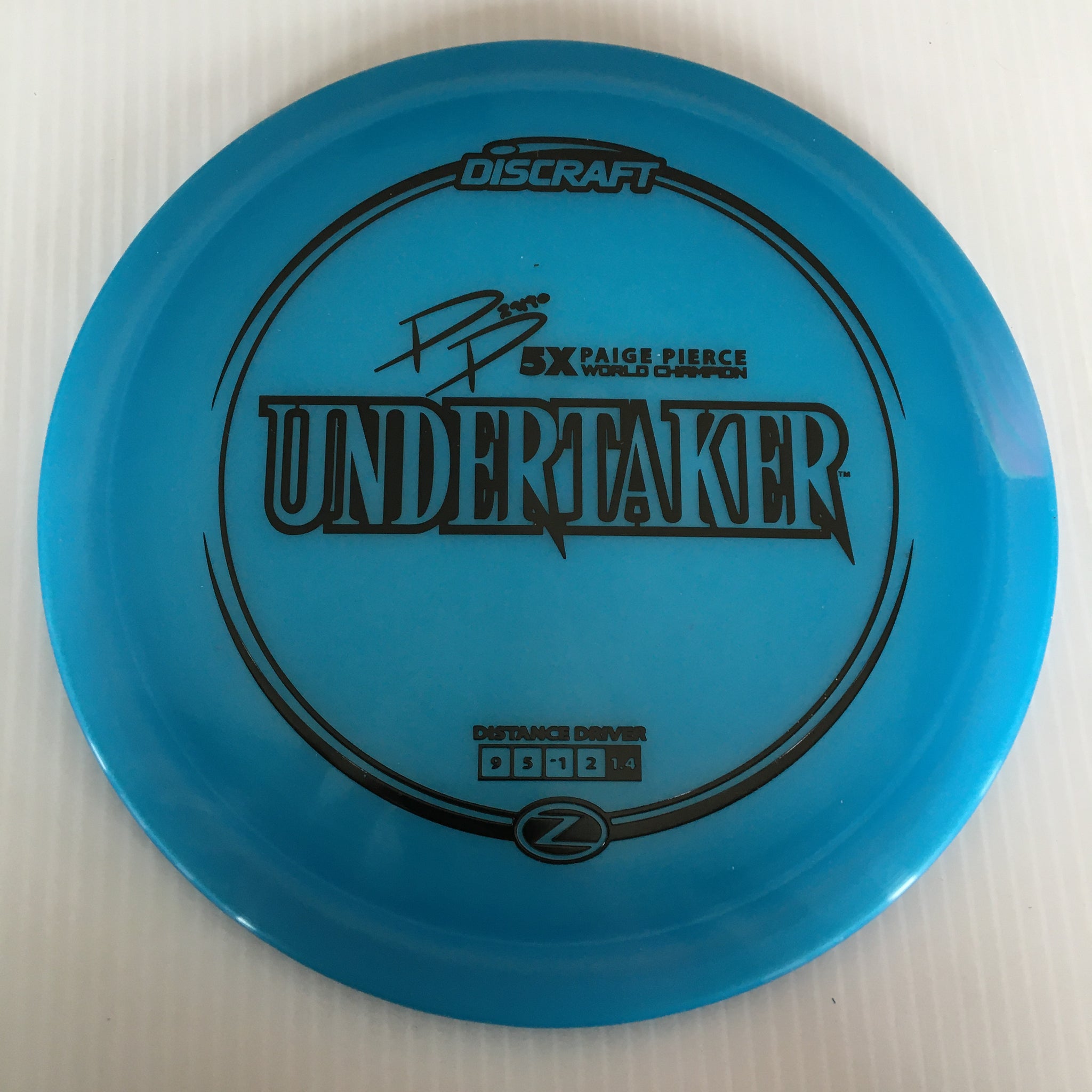 Discraft 5x Paige Pierce Z Undertaker 9/5/-1/2