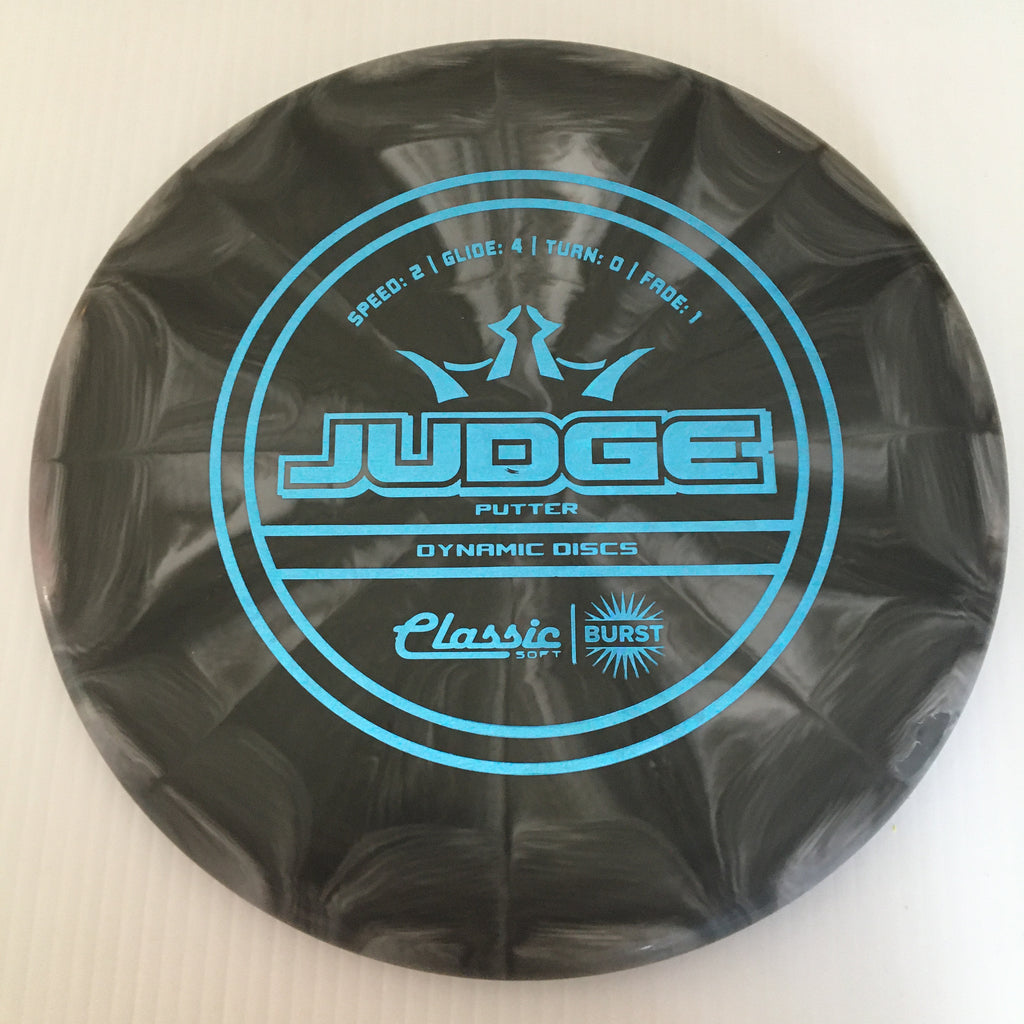 Dynamic Discs Classic Soft Burst Judge 2/4/0/1