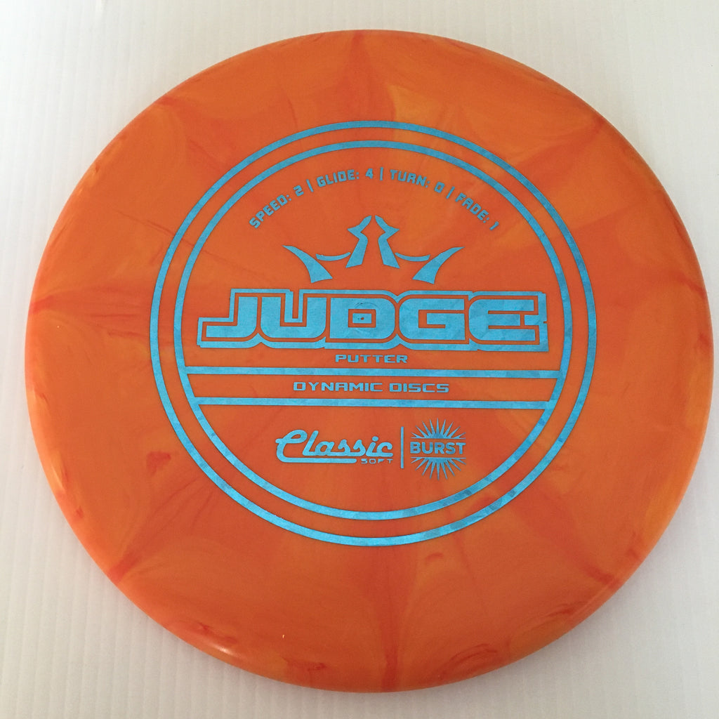 Dynamic Discs Classic Soft Burst Judge 2/4/0/1