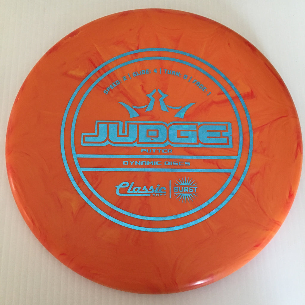 Dynamic Discs Classic Soft Burst Judge 2/4/0/1