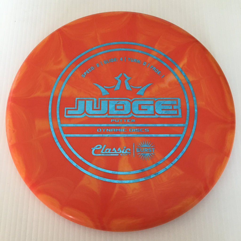 Dynamic Discs Classic Soft Burst Judge 2/4/0/1