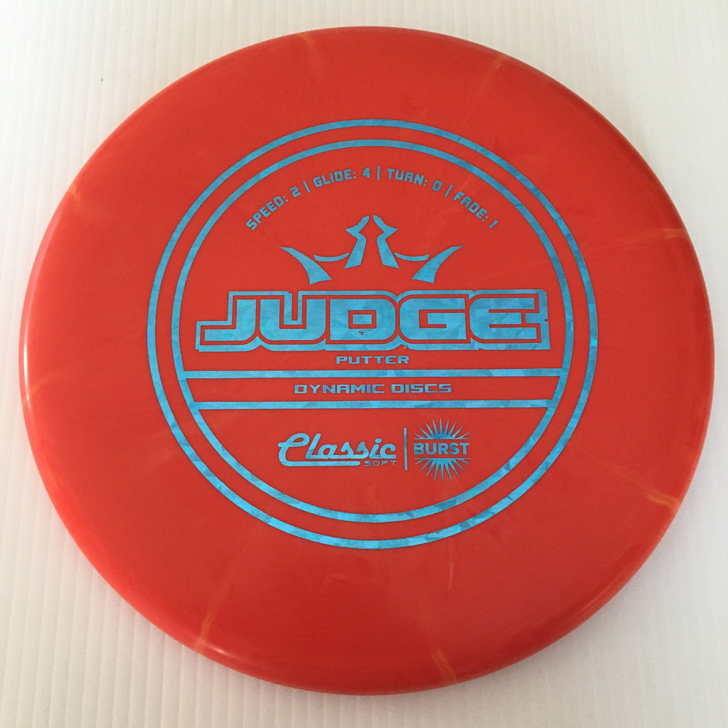 Dynamic Discs Classic Soft Burst Judge 2/4/0/1