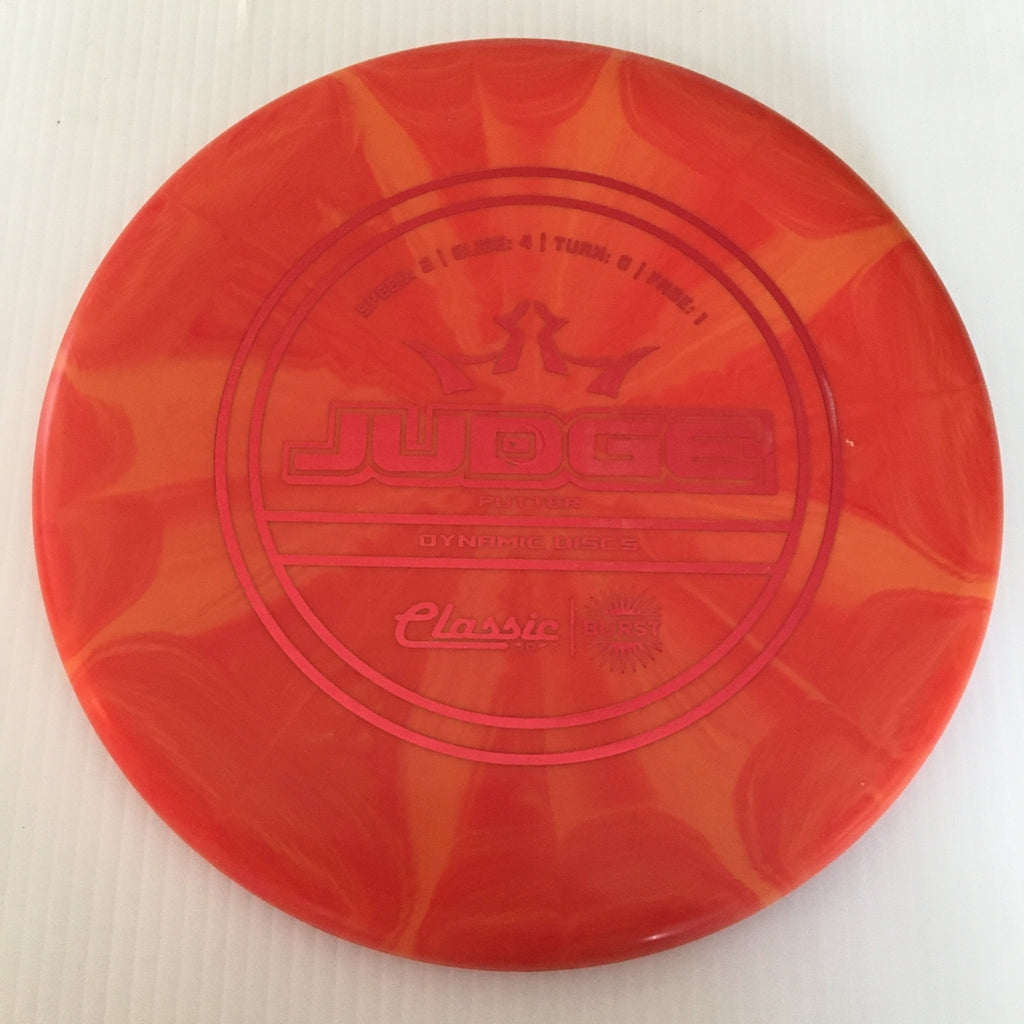 Dynamic Discs Classic Soft Burst Judge 2/4/0/1