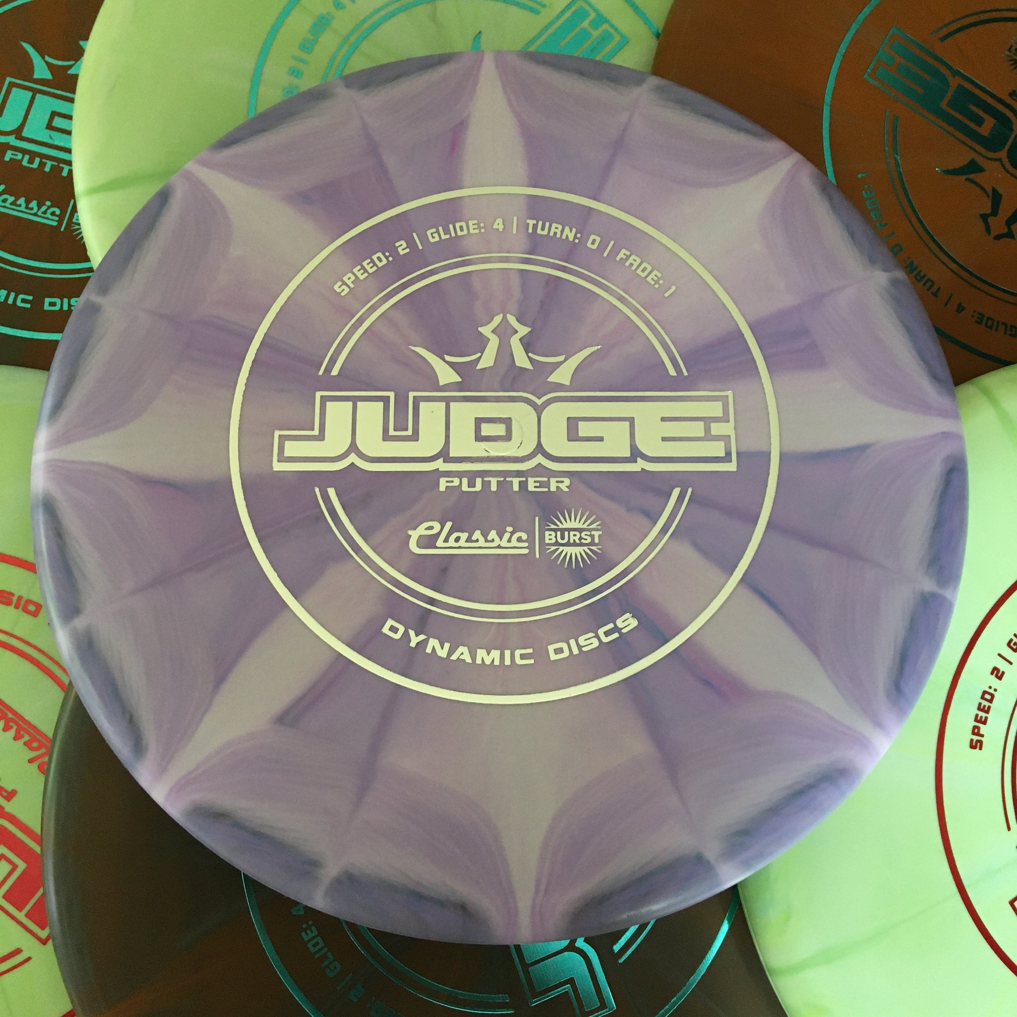 Dynamic Discs Classic Burst Judge 2/4/0/1
