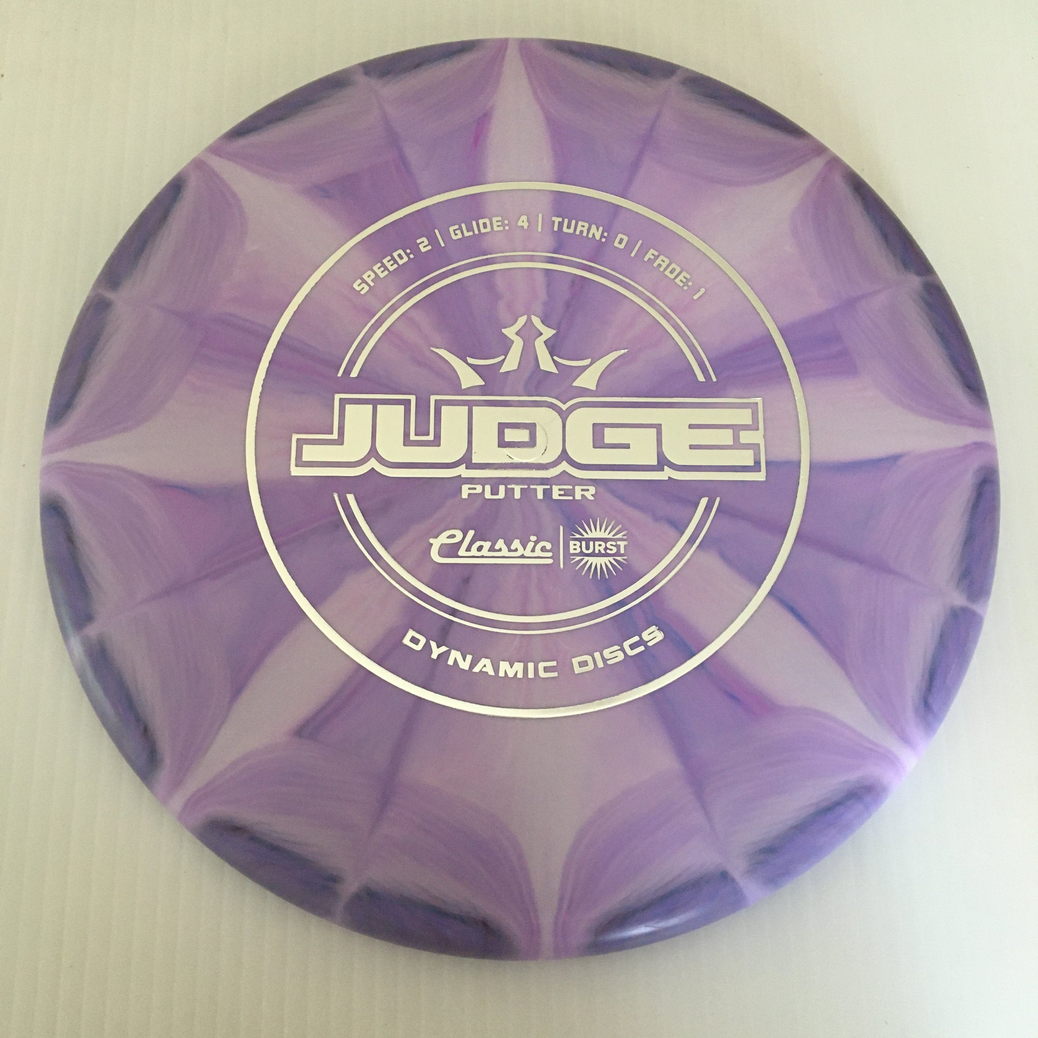 Dynamic Discs Classic Burst Judge 2/4/0/1