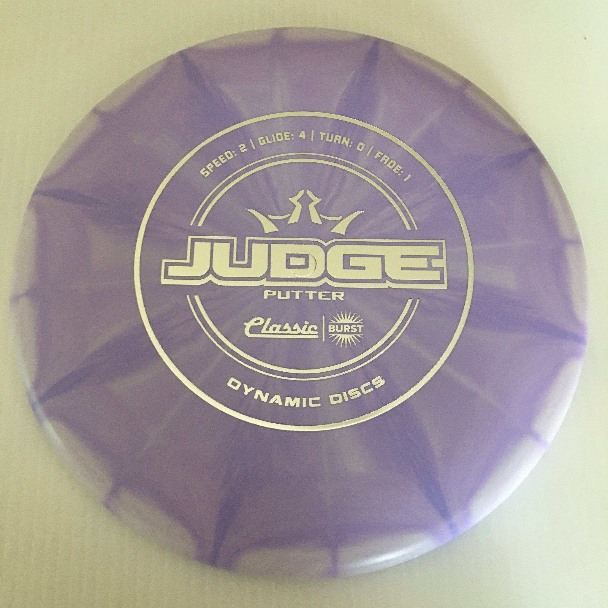 Dynamic Discs Classic Burst Judge 2/4/0/1