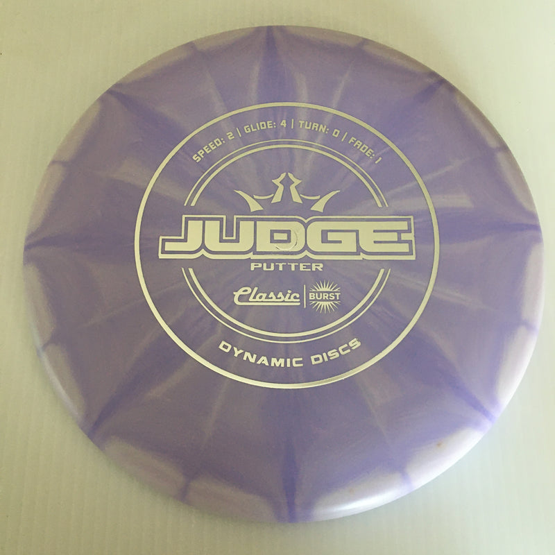 Dynamic Discs Classic Burst Judge 2/4/0/1