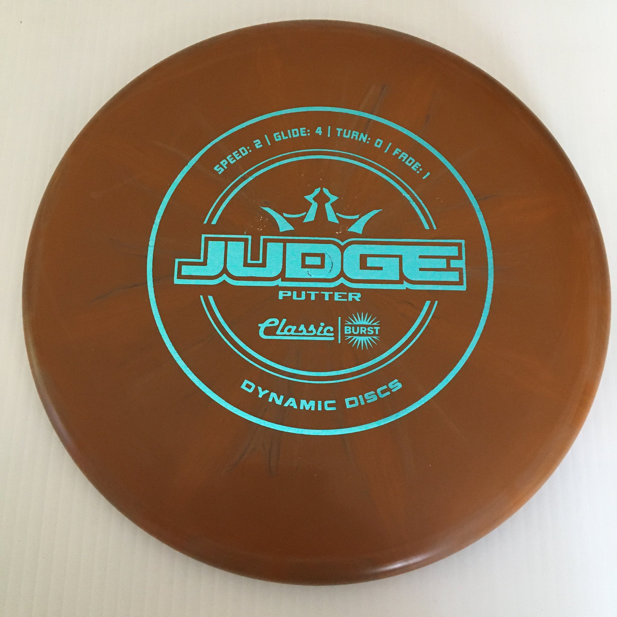Dynamic Discs Classic Burst Judge 2/4/0/1