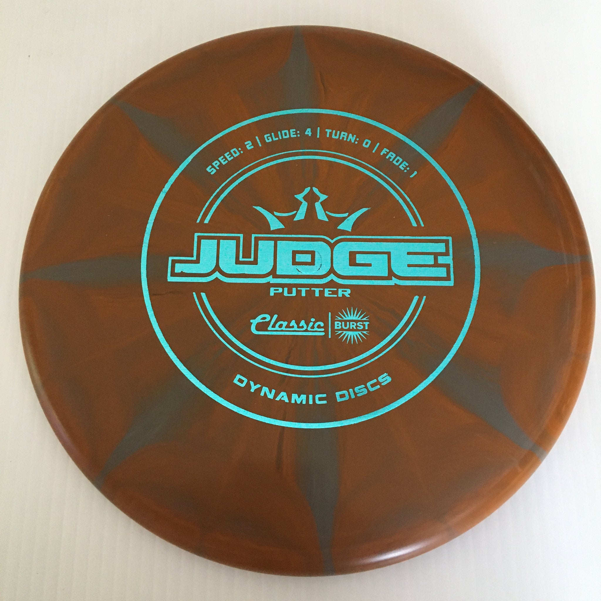 Dynamic Discs Classic Burst Judge 2/4/0/1