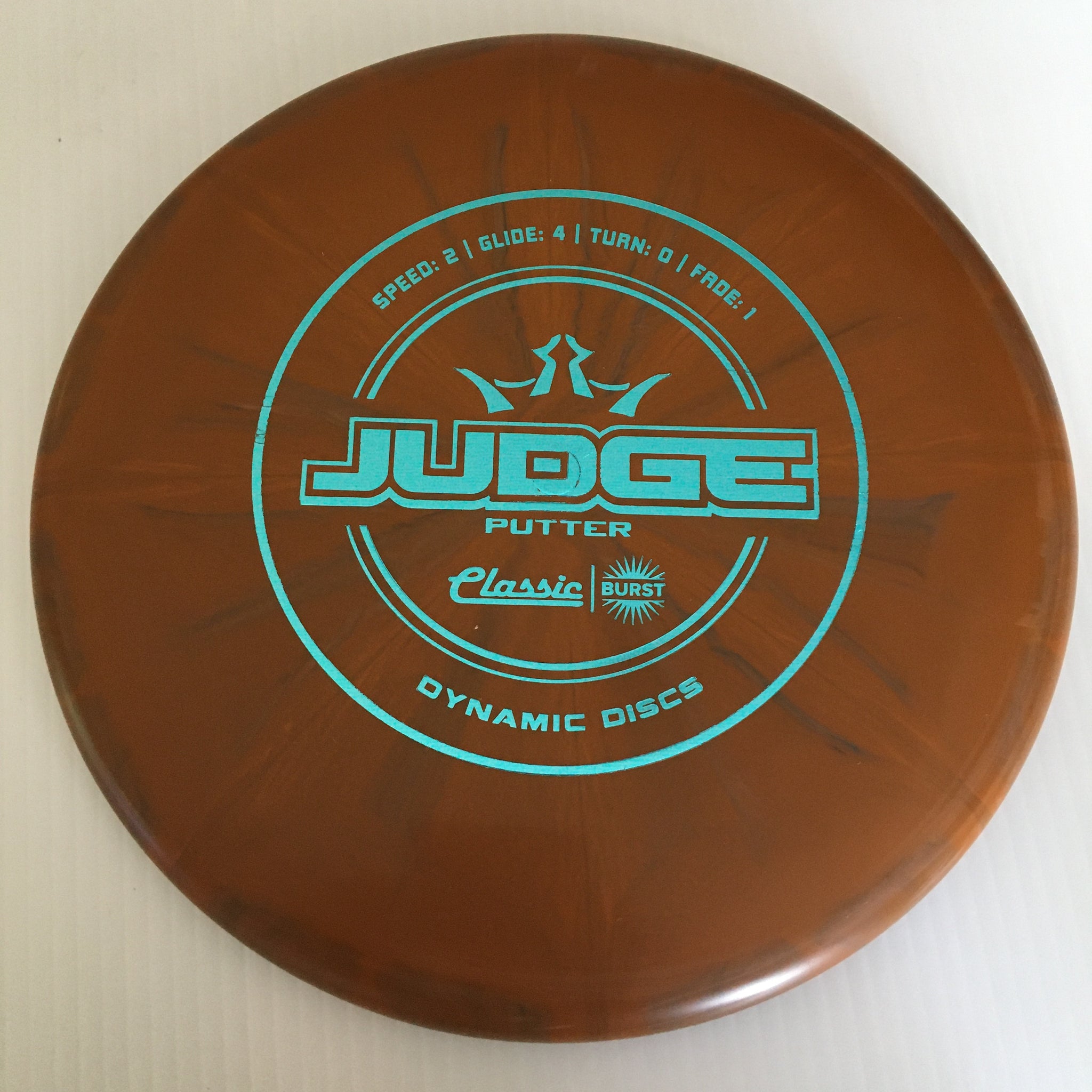 Dynamic Discs Classic Burst Judge 2/4/0/1