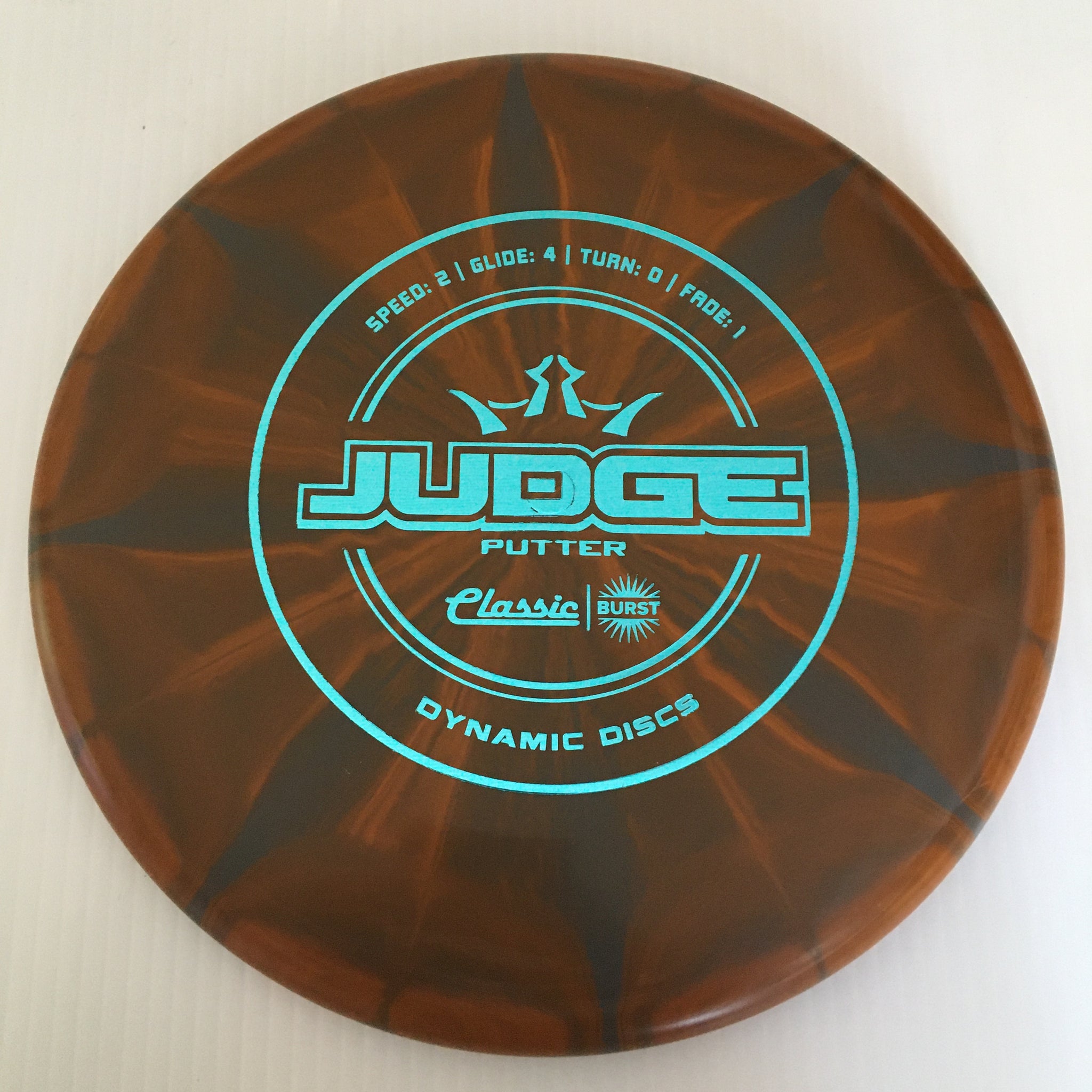 Dynamic Discs Classic Burst Judge 2/4/0/1