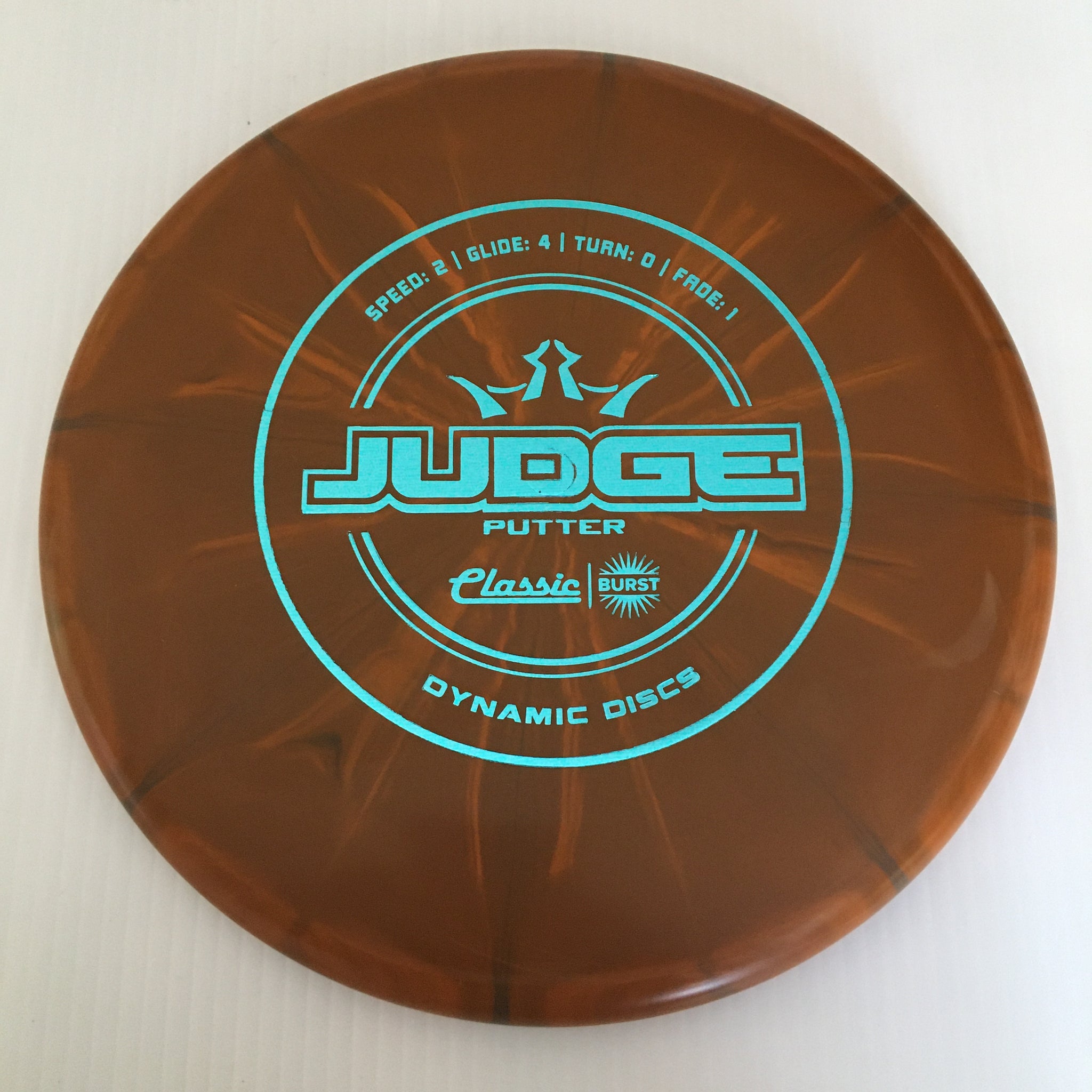Dynamic Discs Classic Burst Judge 2/4/0/1