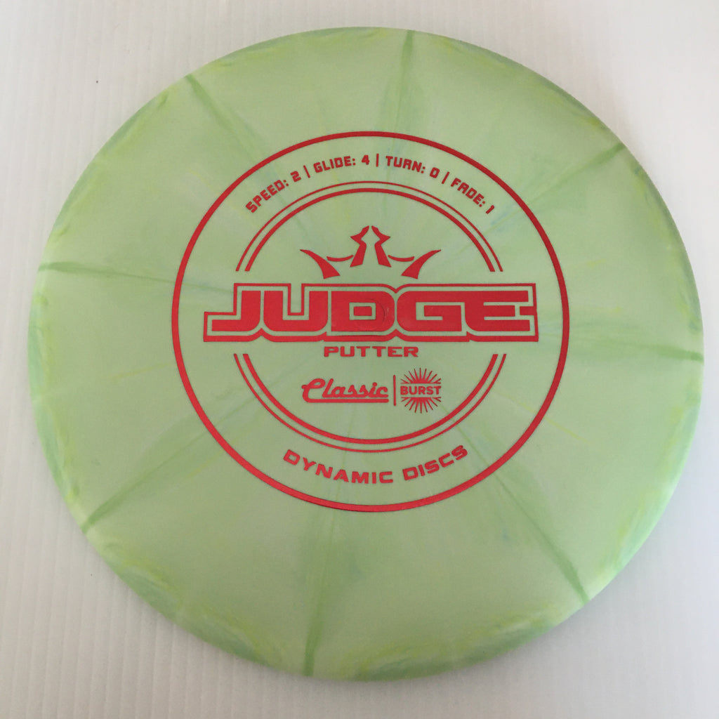 Dynamic Discs Classic Burst Judge 2/4/0/1