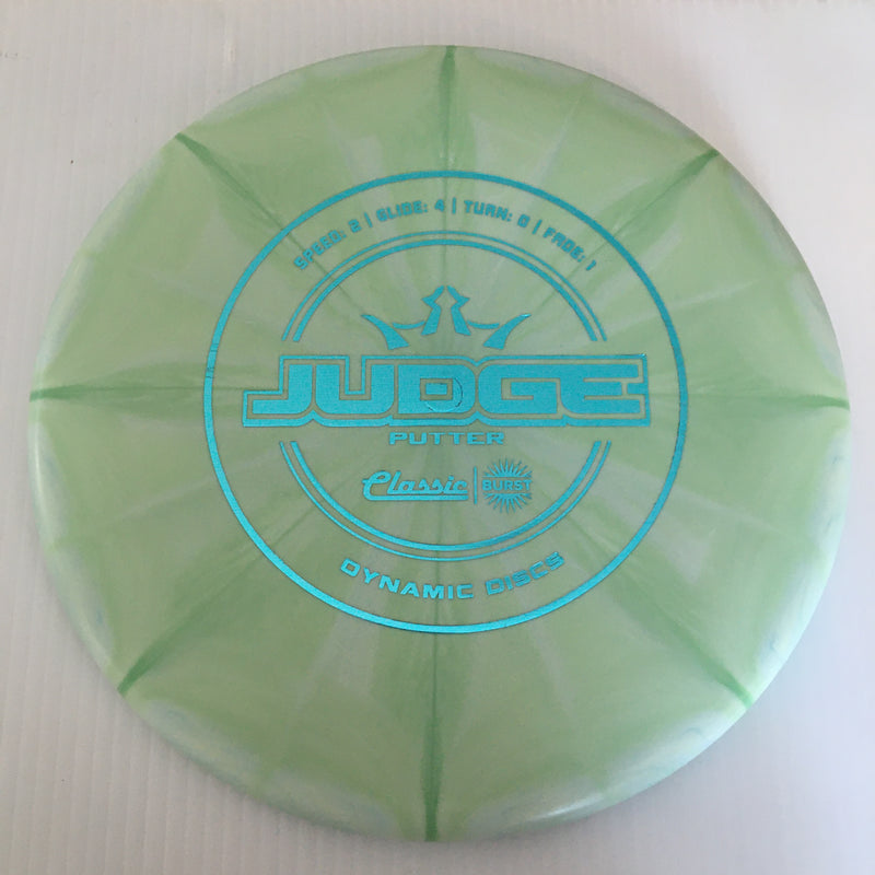 Dynamic Discs Classic Burst Judge 2/4/0/1