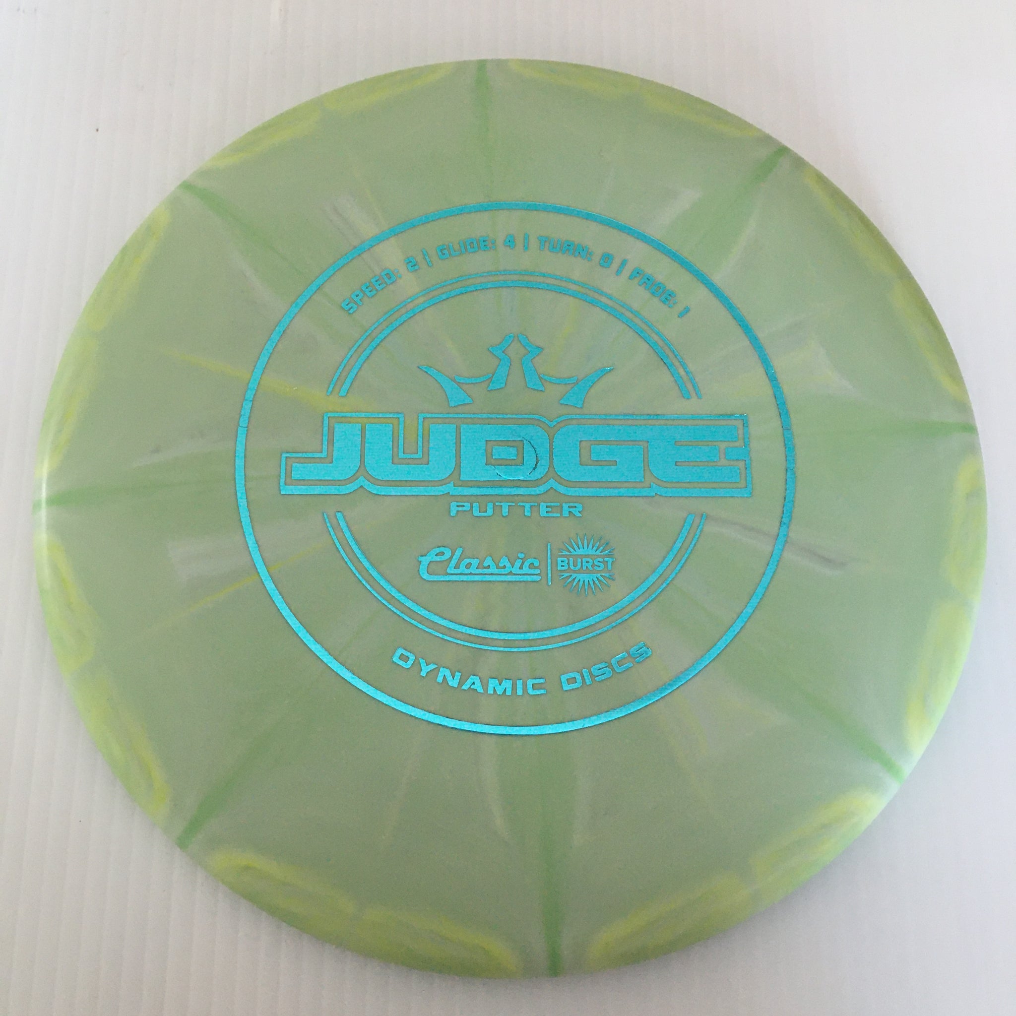 Dynamic Discs Classic Burst Judge 2/4/0/1