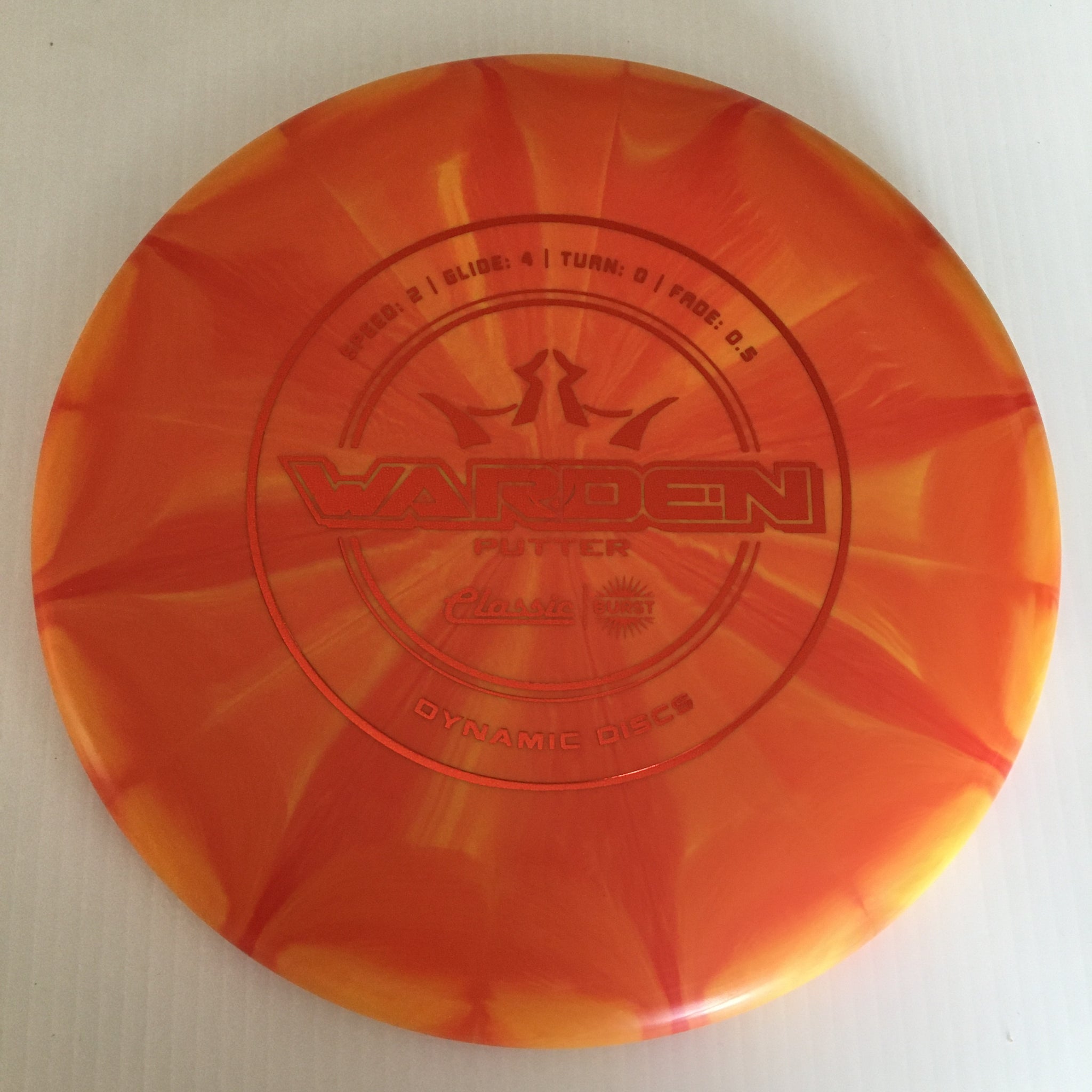 Dynamic Discs Classic Burst Warden 2/4/0/0.5