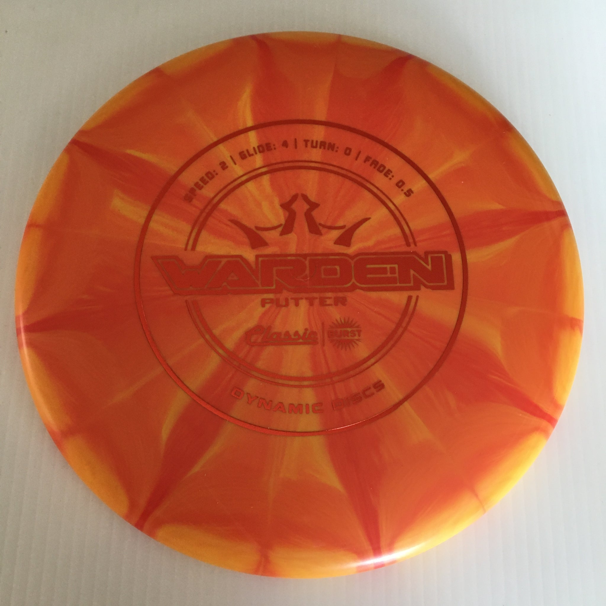 Dynamic Discs Classic Burst Warden 2/4/0/0.5
